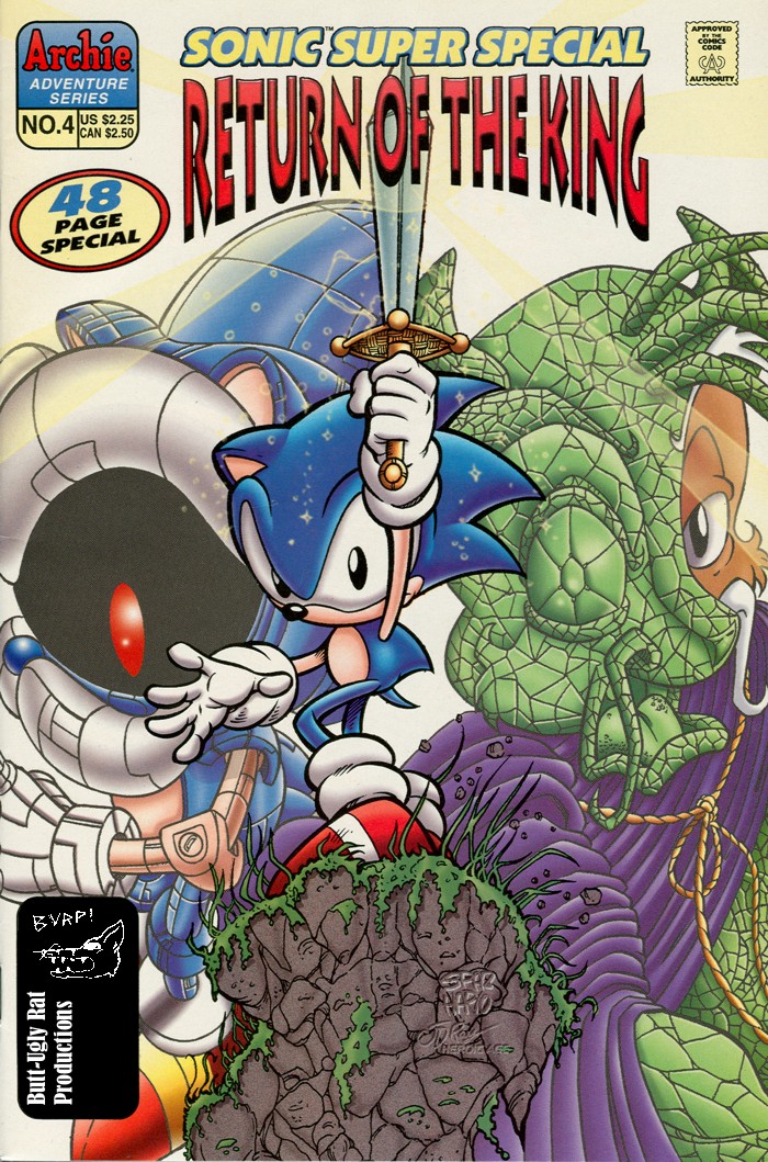 Read online Sonic Super Special comic -  Issue #4 - return of the king - 1