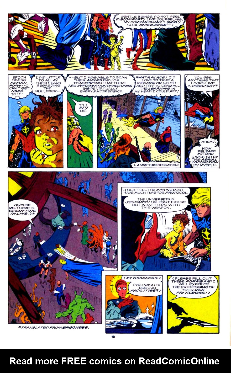 Read online Quasar comic -  Issue #39 - 9