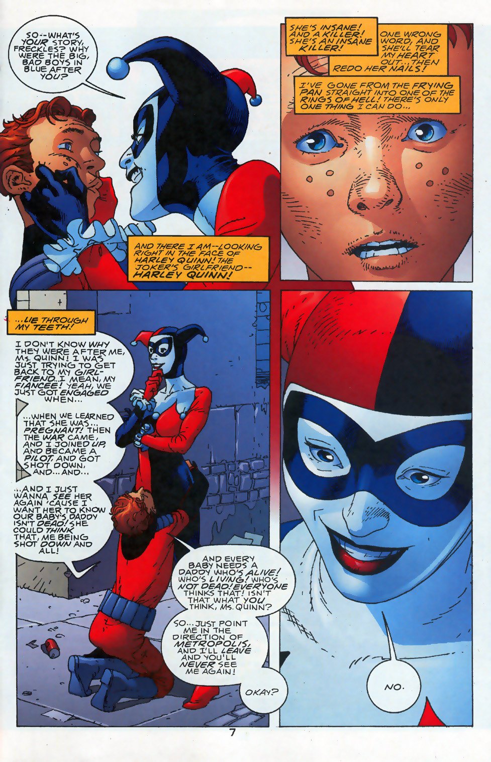 Read online Harley Quinn: Our Worlds at War comic -  Issue # Full - 8
