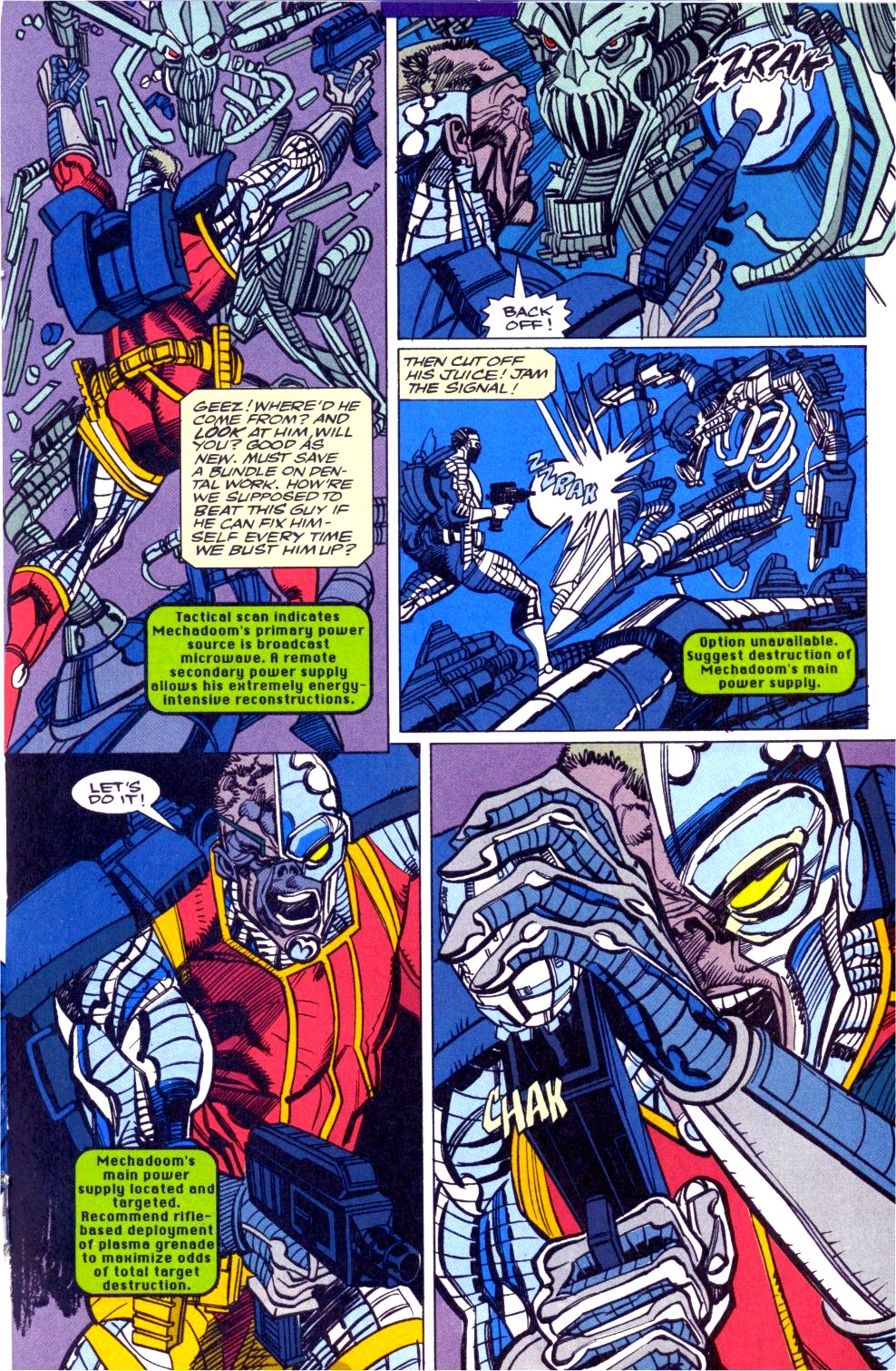 Read online Deathlok (1991) comic -  Issue #5 - 14