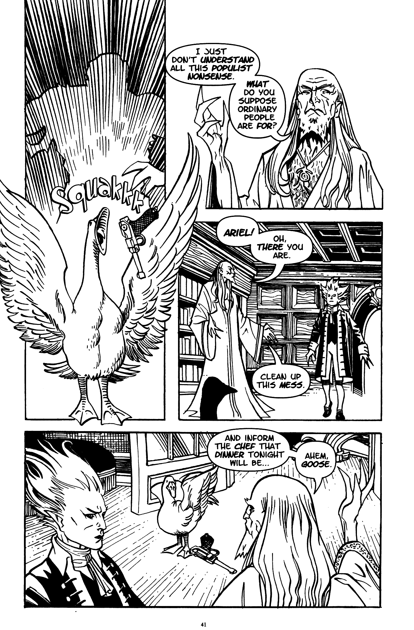 Read online Courtney Crumrin Tales comic -  Issue #1 - 45