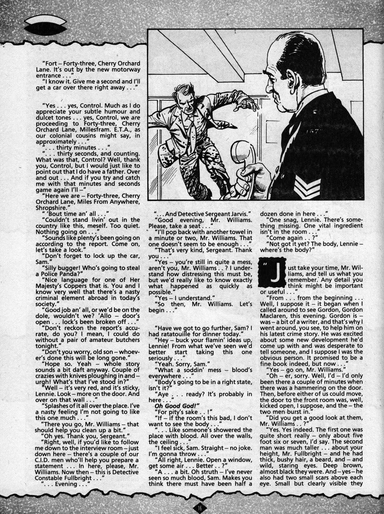 Read online Captain Britain (1985) comic -  Issue #8 - 16