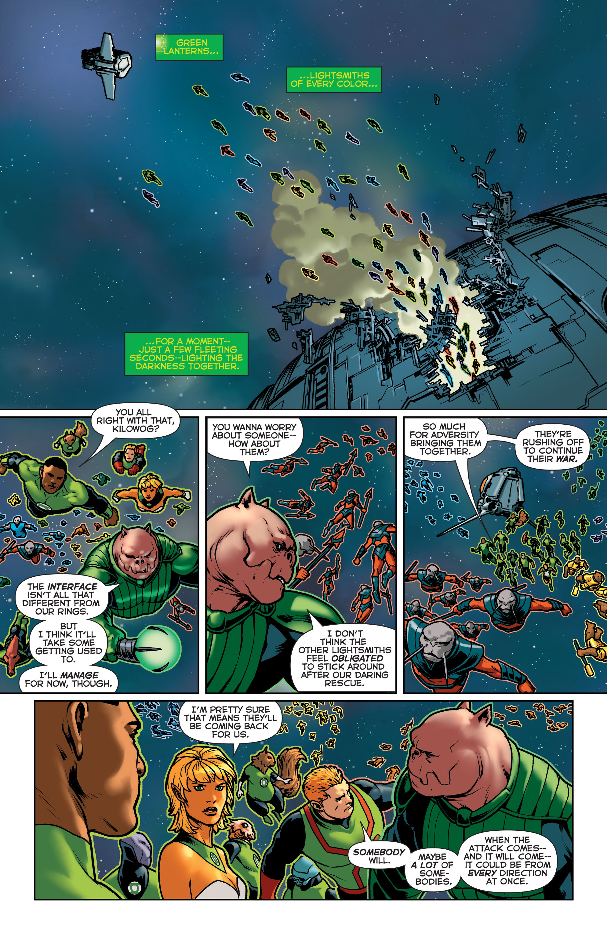 Read online Green Lantern: Lost Army comic -  Issue #5 - 17