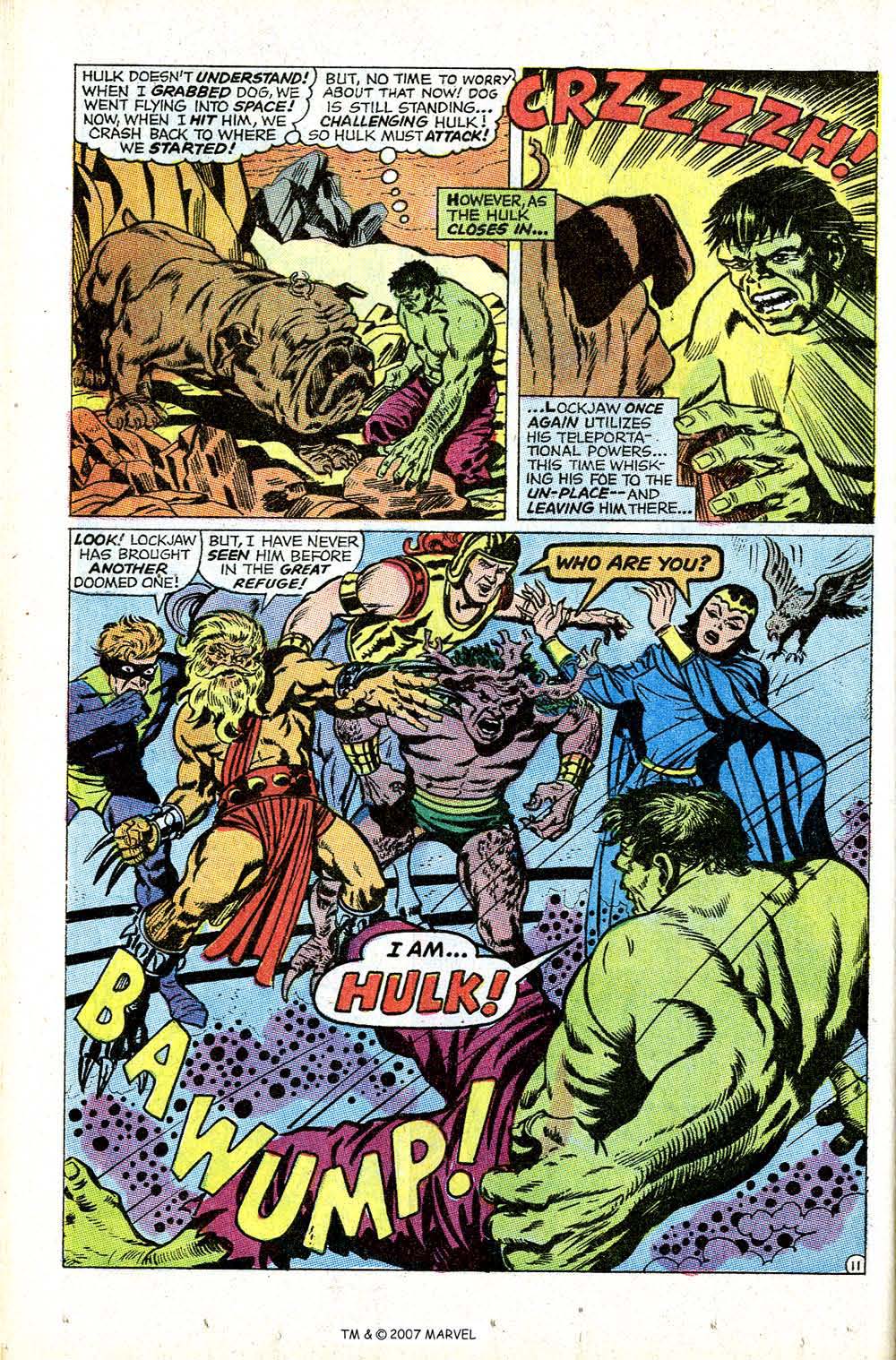 Read online The Incredible Hulk (1968) comic -  Issue # _Annual 1968 - 14