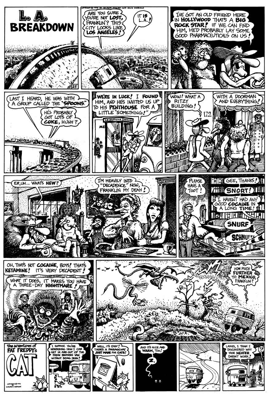 Read online The Fabulous Furry Freak Brothers comic -  Issue #4 - 6