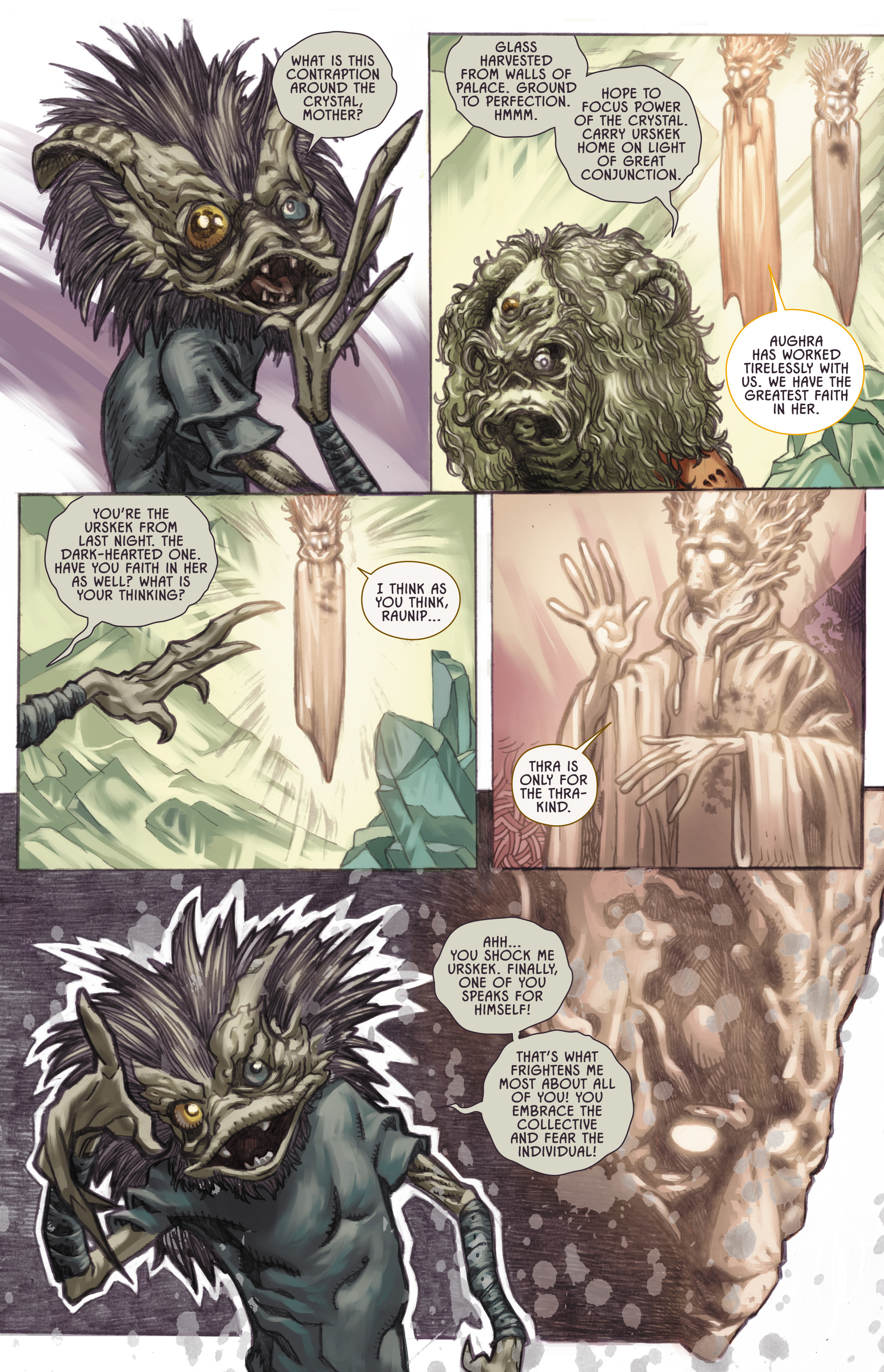 Read online The Dark Crystal: Creation Myths comic -  Issue # TPB 2 - 47