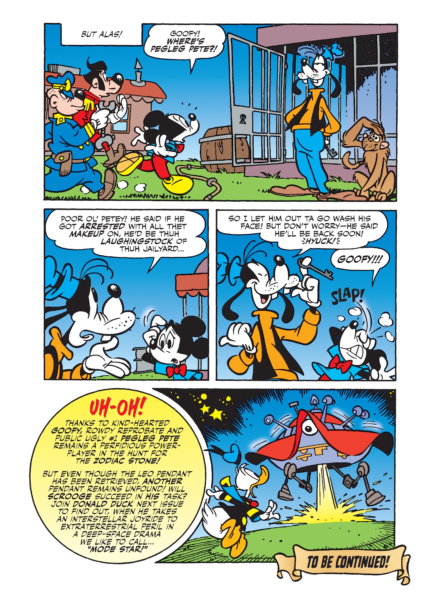 Read online Mickey and Donald: The Search For the Zodiac Stone comic -  Issue # TPB - 124