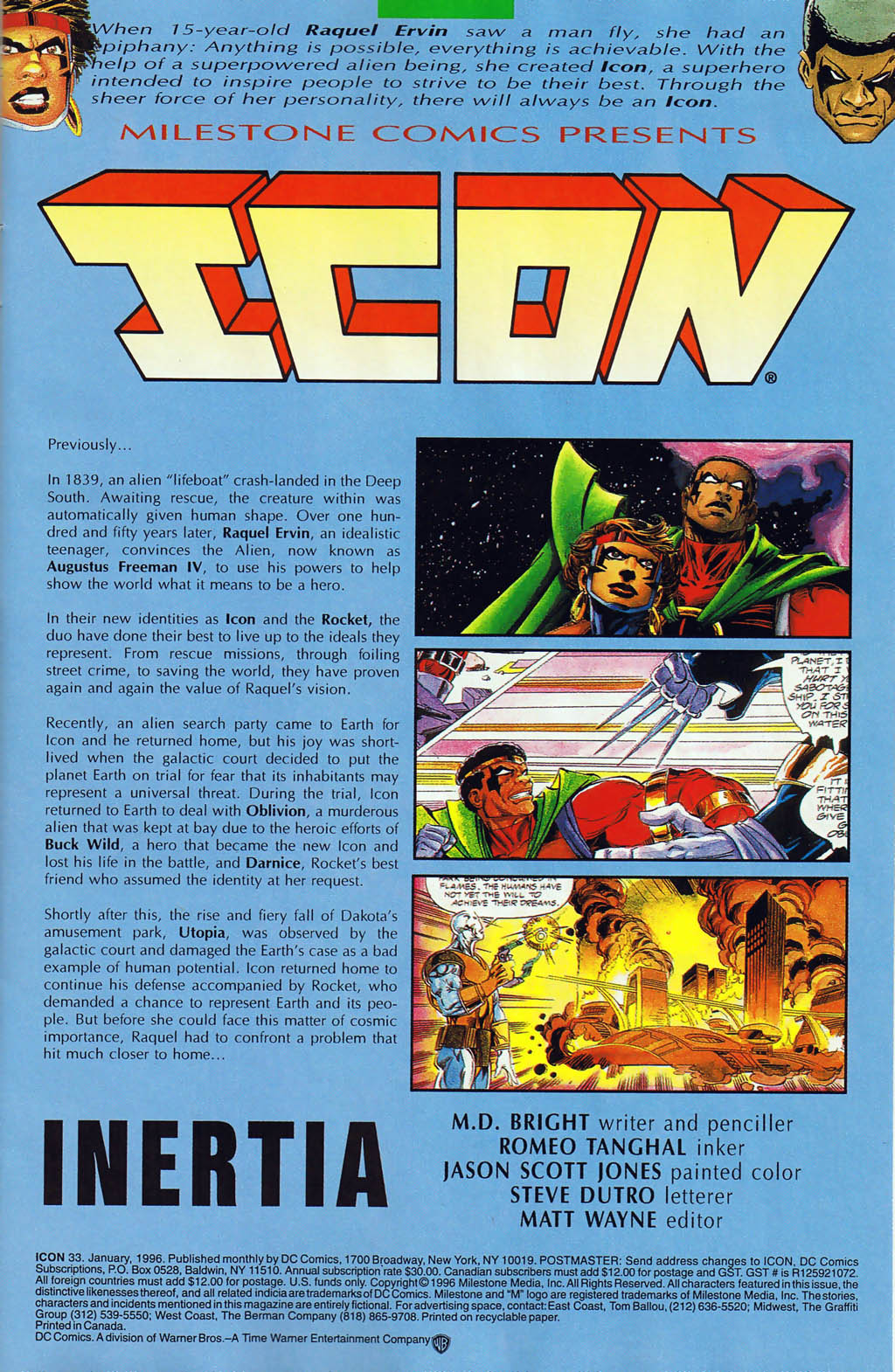 Read online Icon comic -  Issue #33 - 2