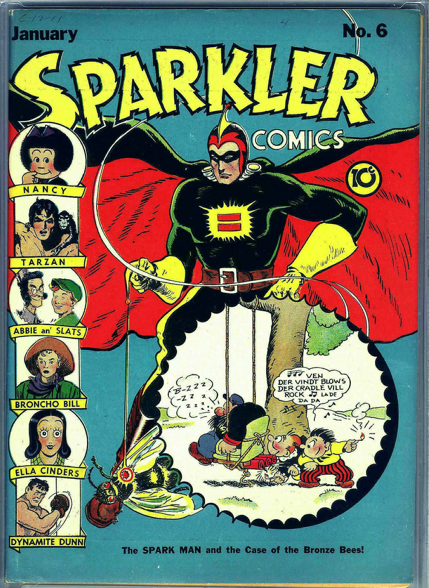 Read online Sparkler Comics comic -  Issue #6 - 1