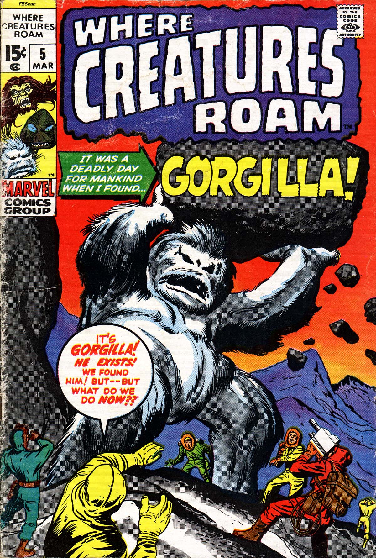 Read online Where Creatures Roam comic -  Issue #5 - 1