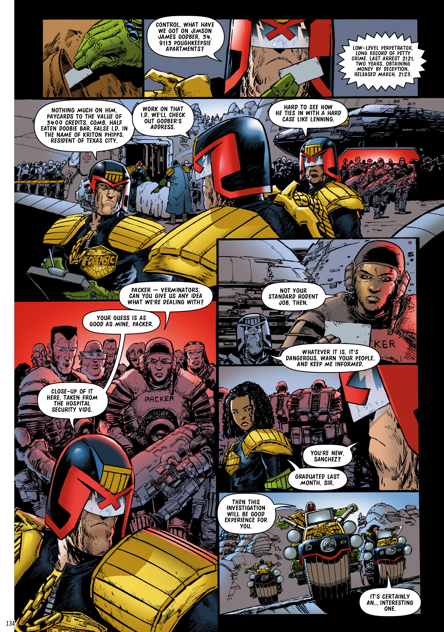 Read online Judge Dredd: The Complete Case Files comic -  Issue # TPB 36 (Part 2) - 37