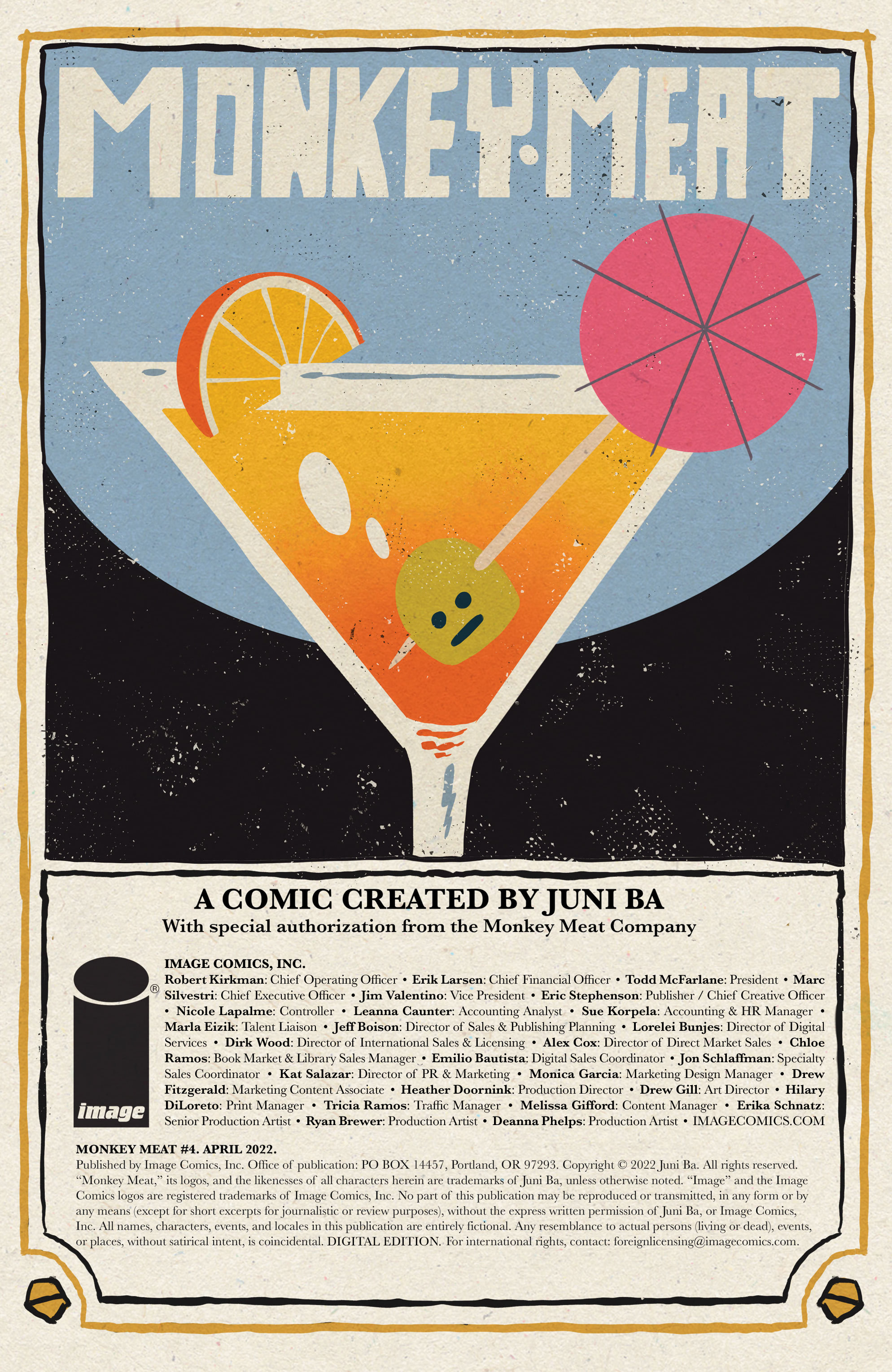 Read online Monkey Meat comic -  Issue #4 - 2