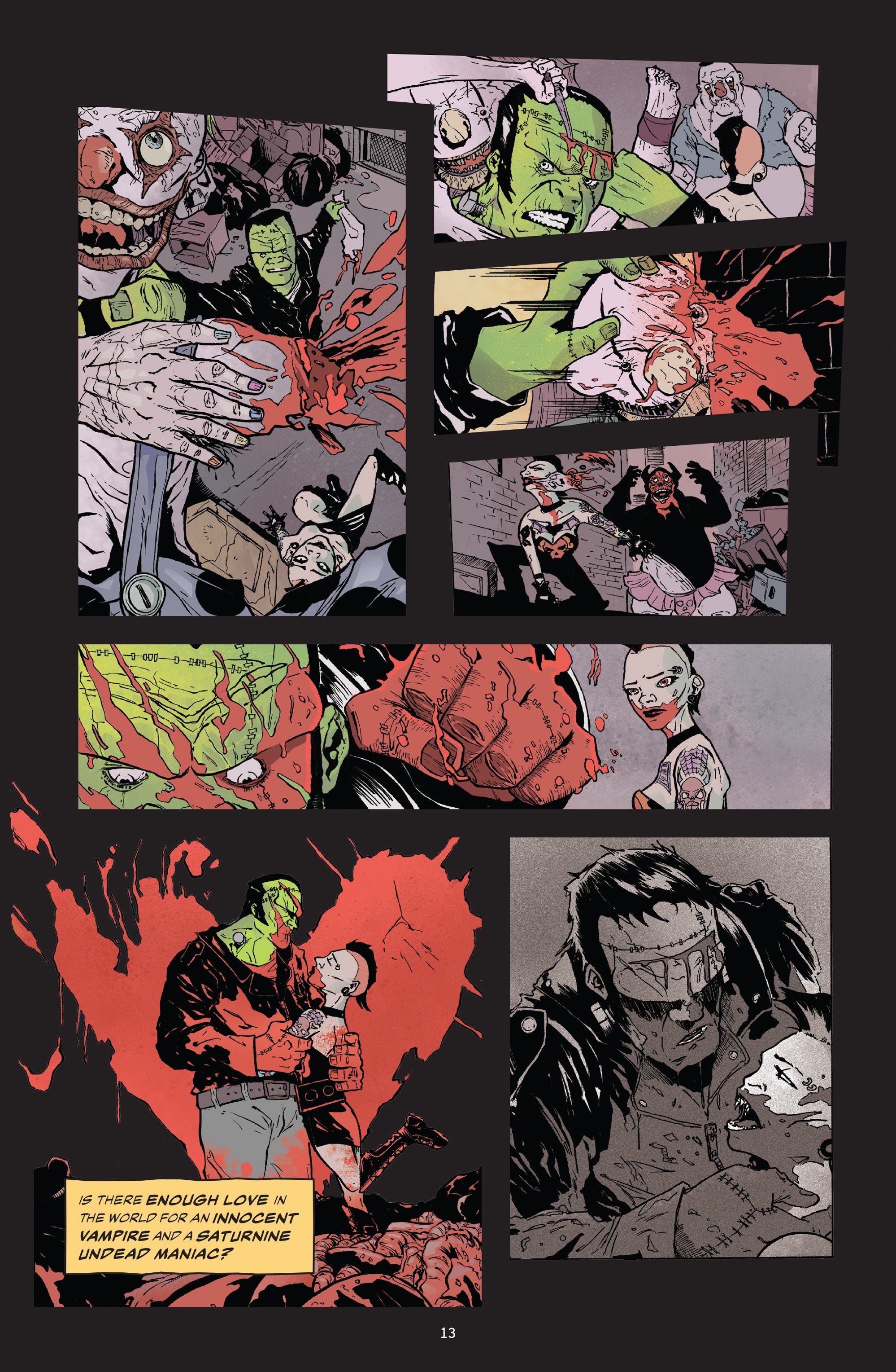 Read online Unmasked: Caddy Full of Blood comic -  Issue # Full - 15