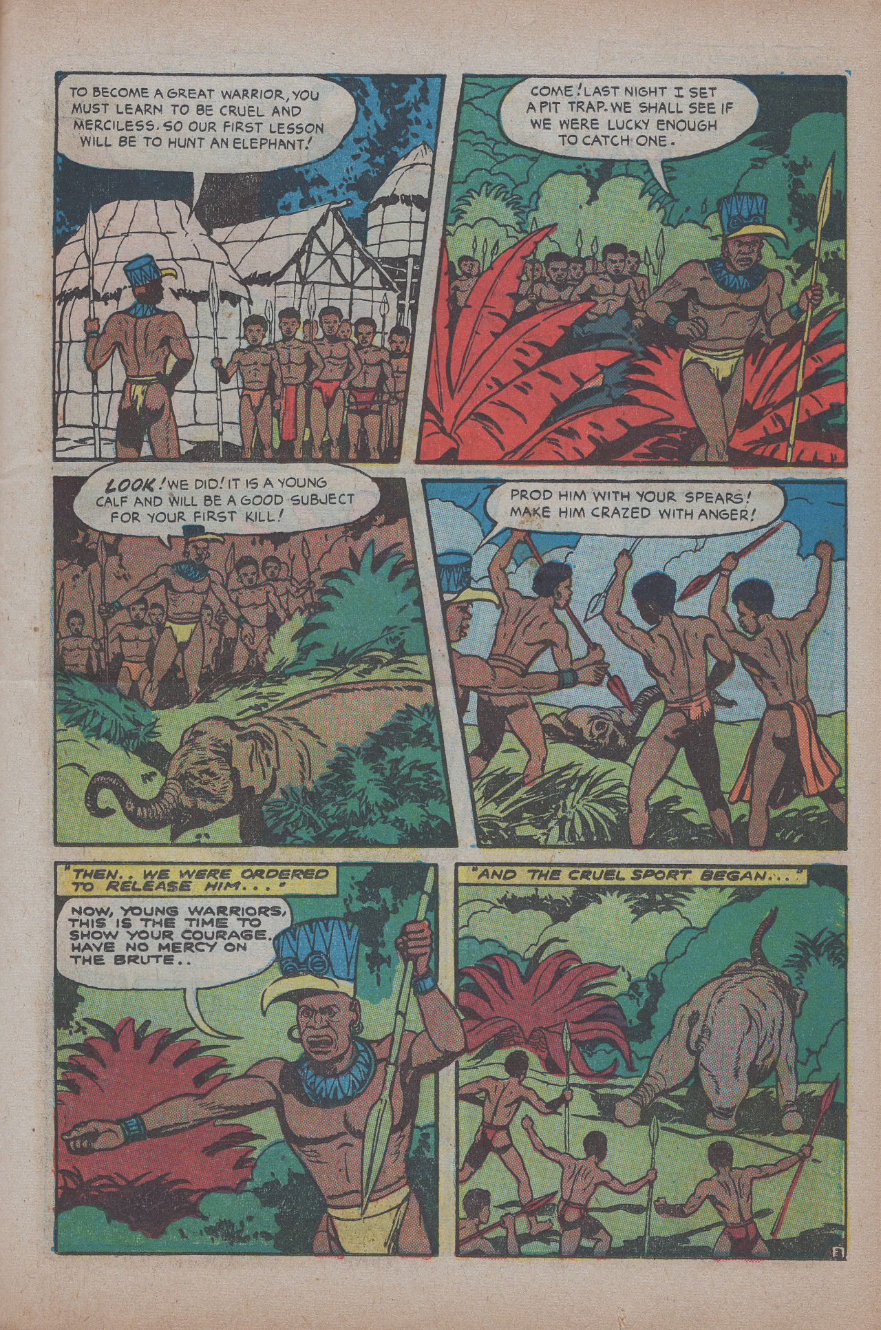 Read online Jungle Comics comic -  Issue #127 - 37