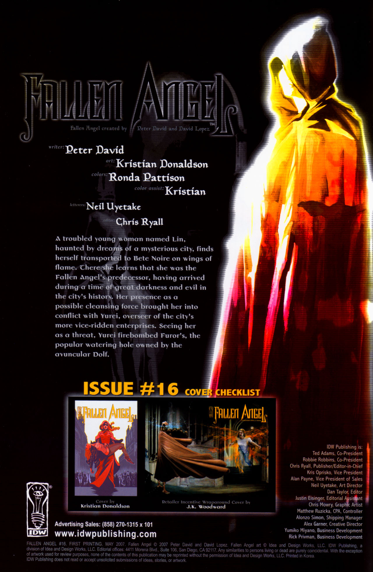 Read online Fallen Angel comic -  Issue #16 - 3