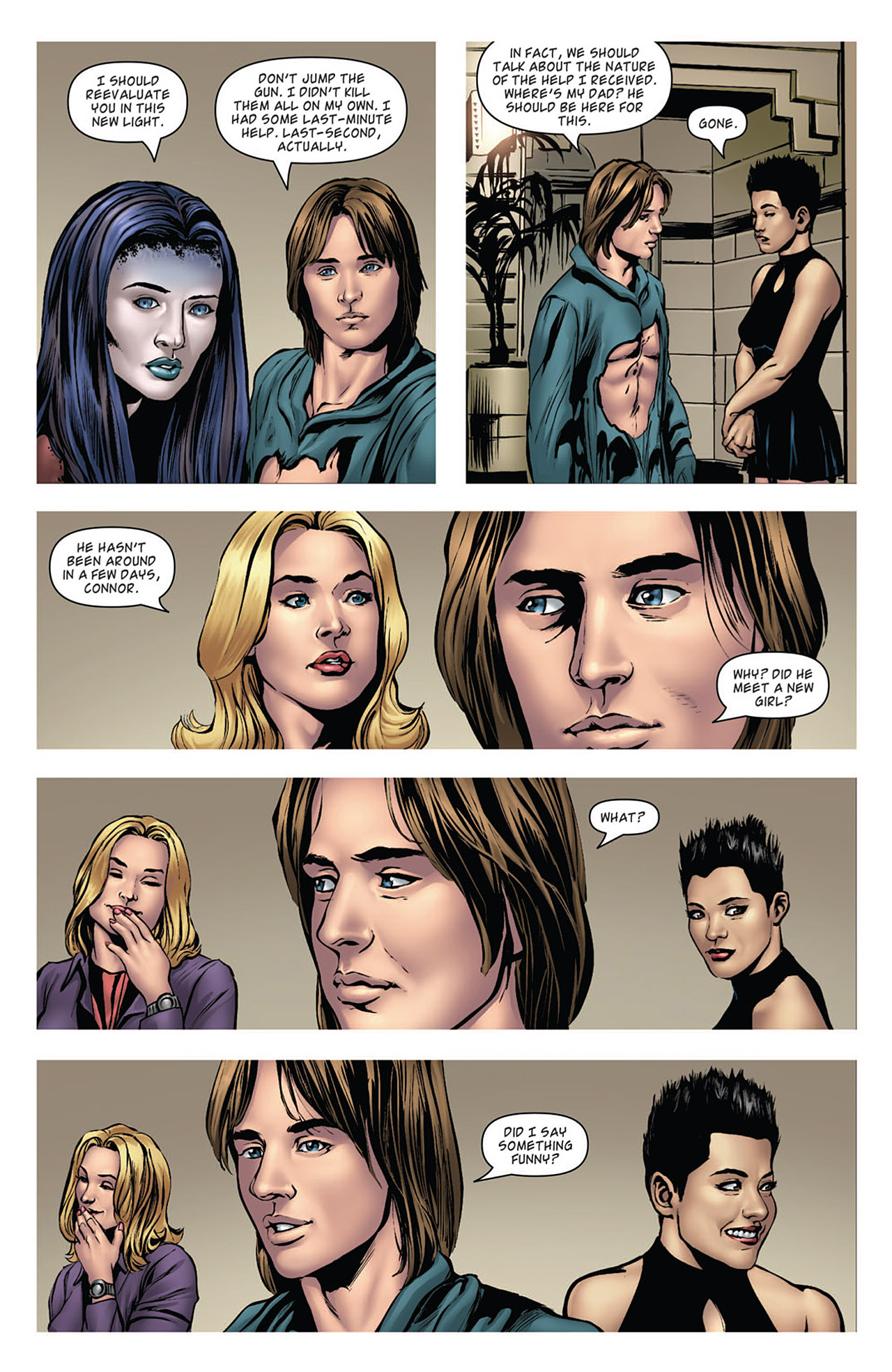 Read online Angel comic -  Issue #28 - 16