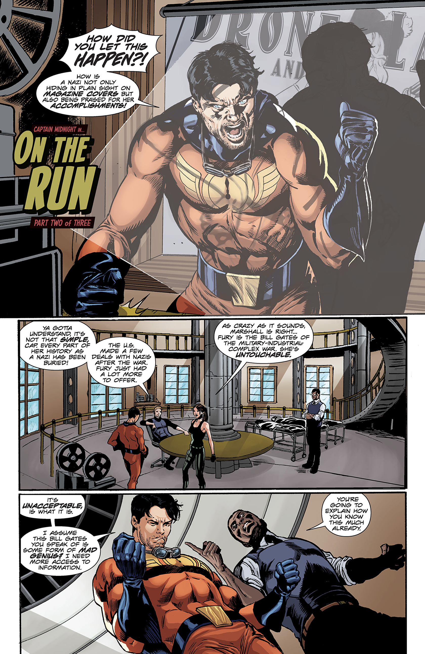 Read online Captain Midnight comic -  Issue #2 - 4