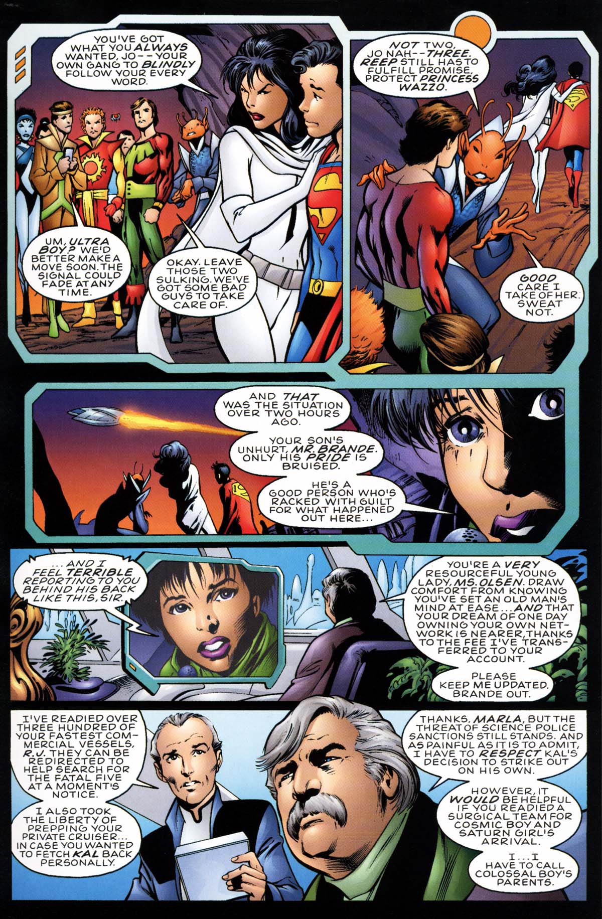 Read online Superboy's Legion comic -  Issue #2 - 7