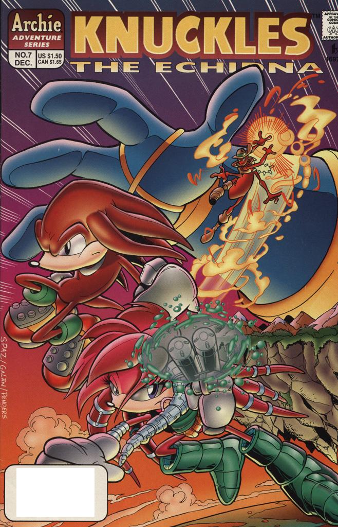Read online Knuckles the Echidna comic -  Issue #7 - 1
