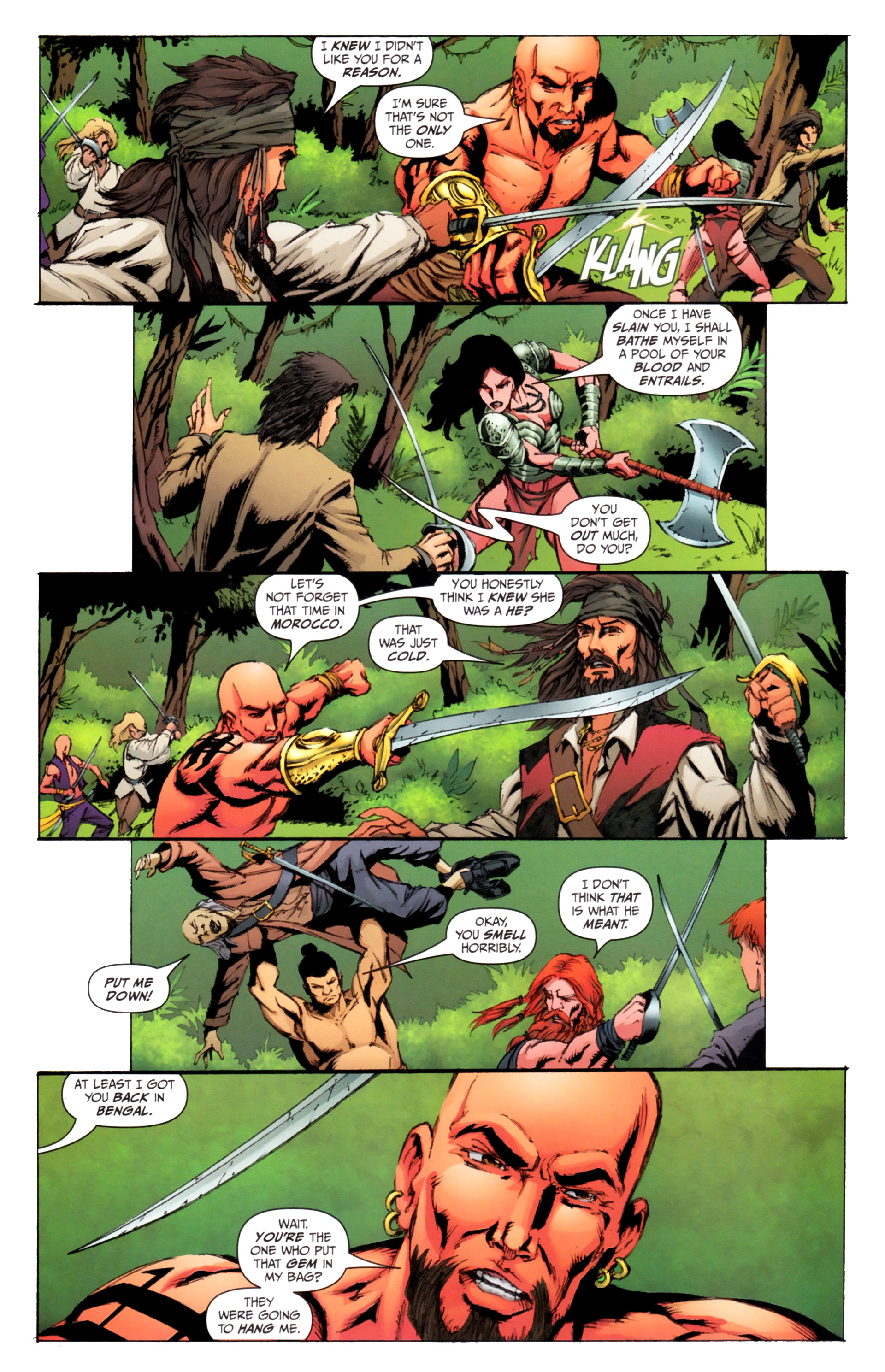 Read online Grimm Fairy Tales (2005) comic -  Issue # Annual 2011 - 10