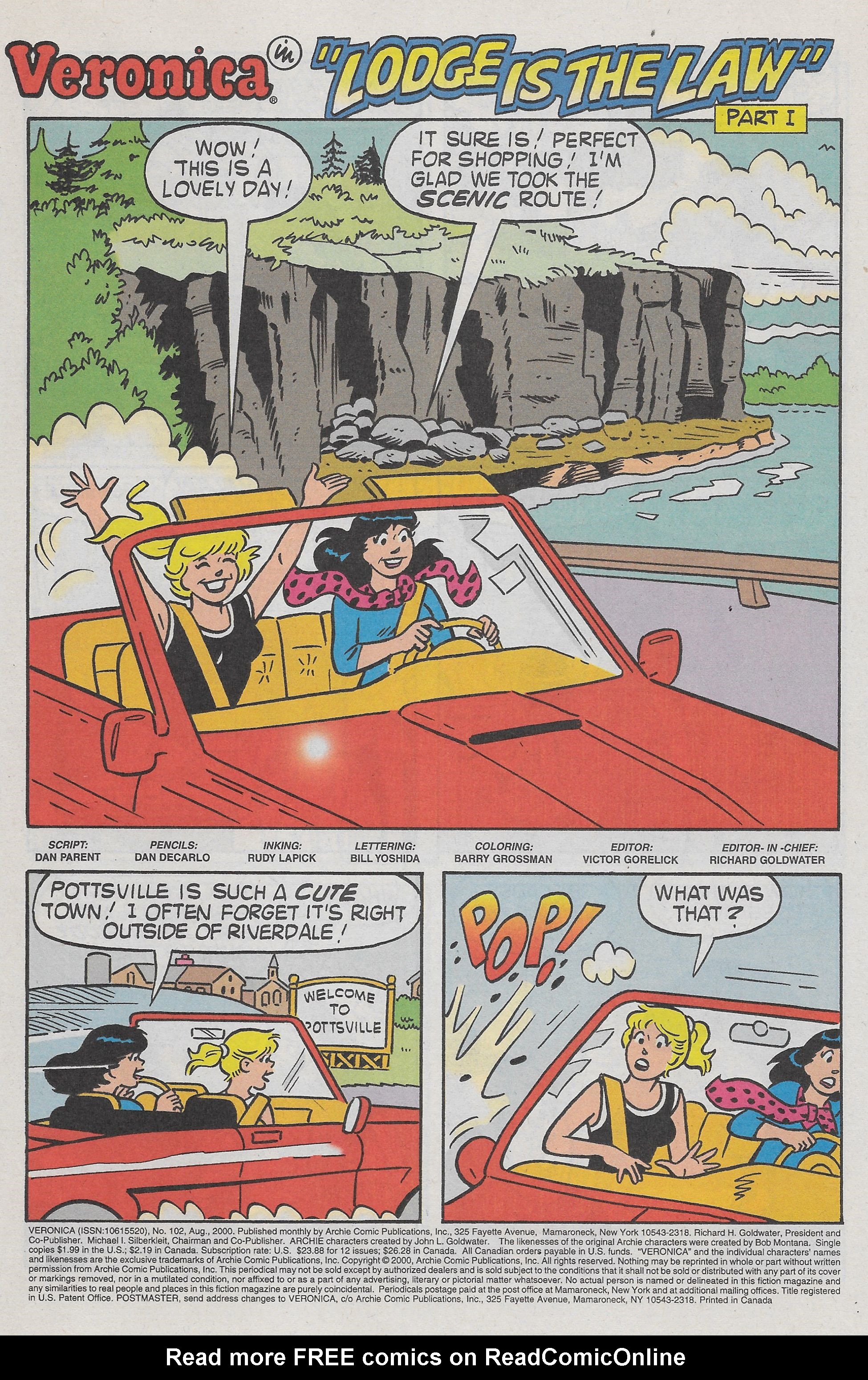 Read online Veronica comic -  Issue #102 - 3