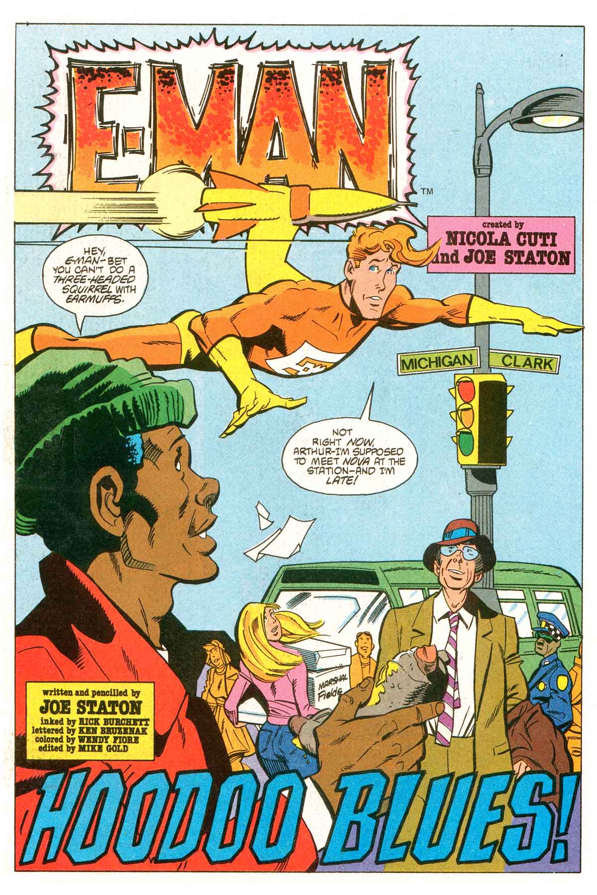 Read online E-Man (1983) comic -  Issue #19 - 3