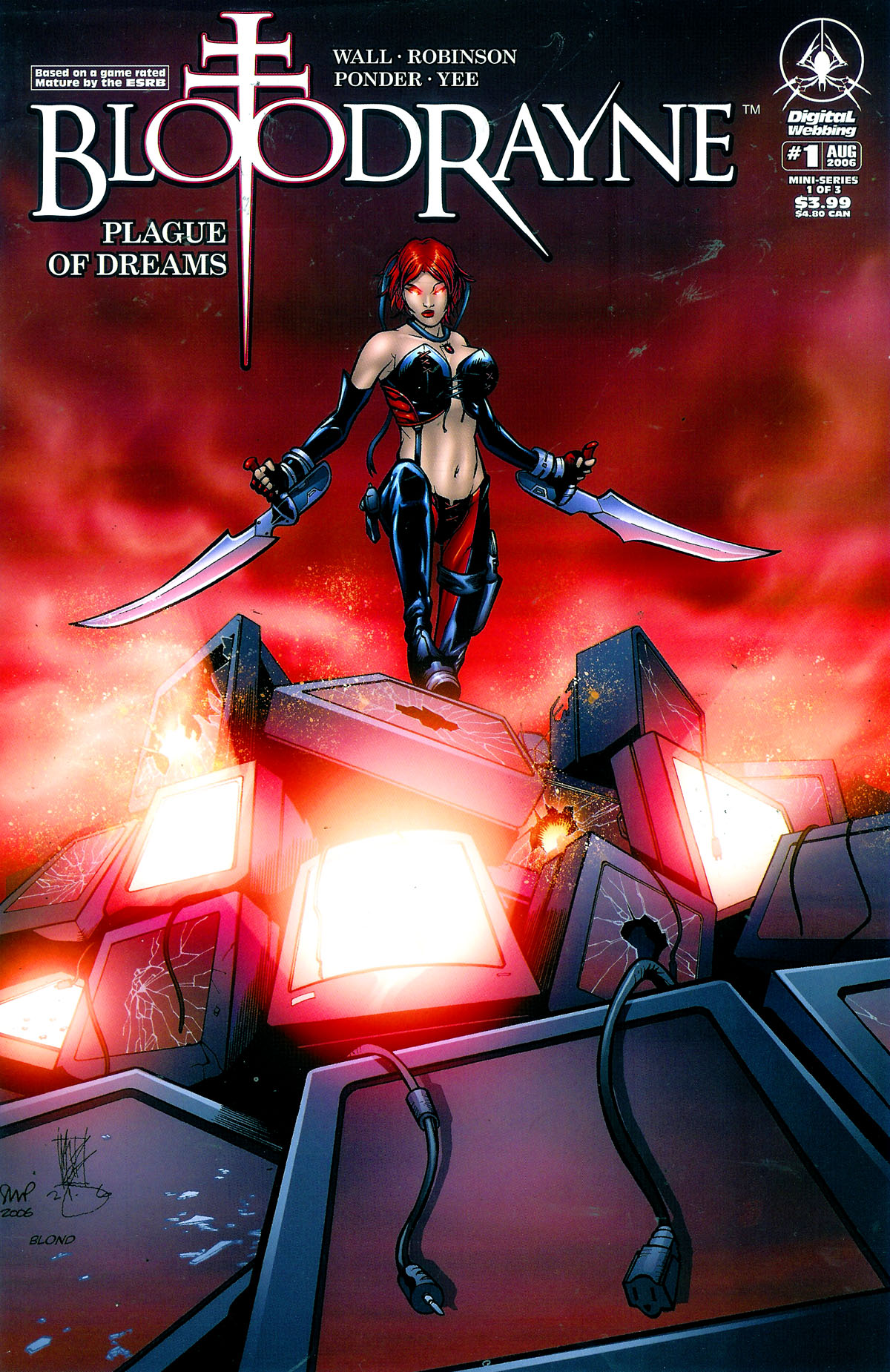 Read online BloodRayne: Plague of Dreams comic -  Issue #1 - 2