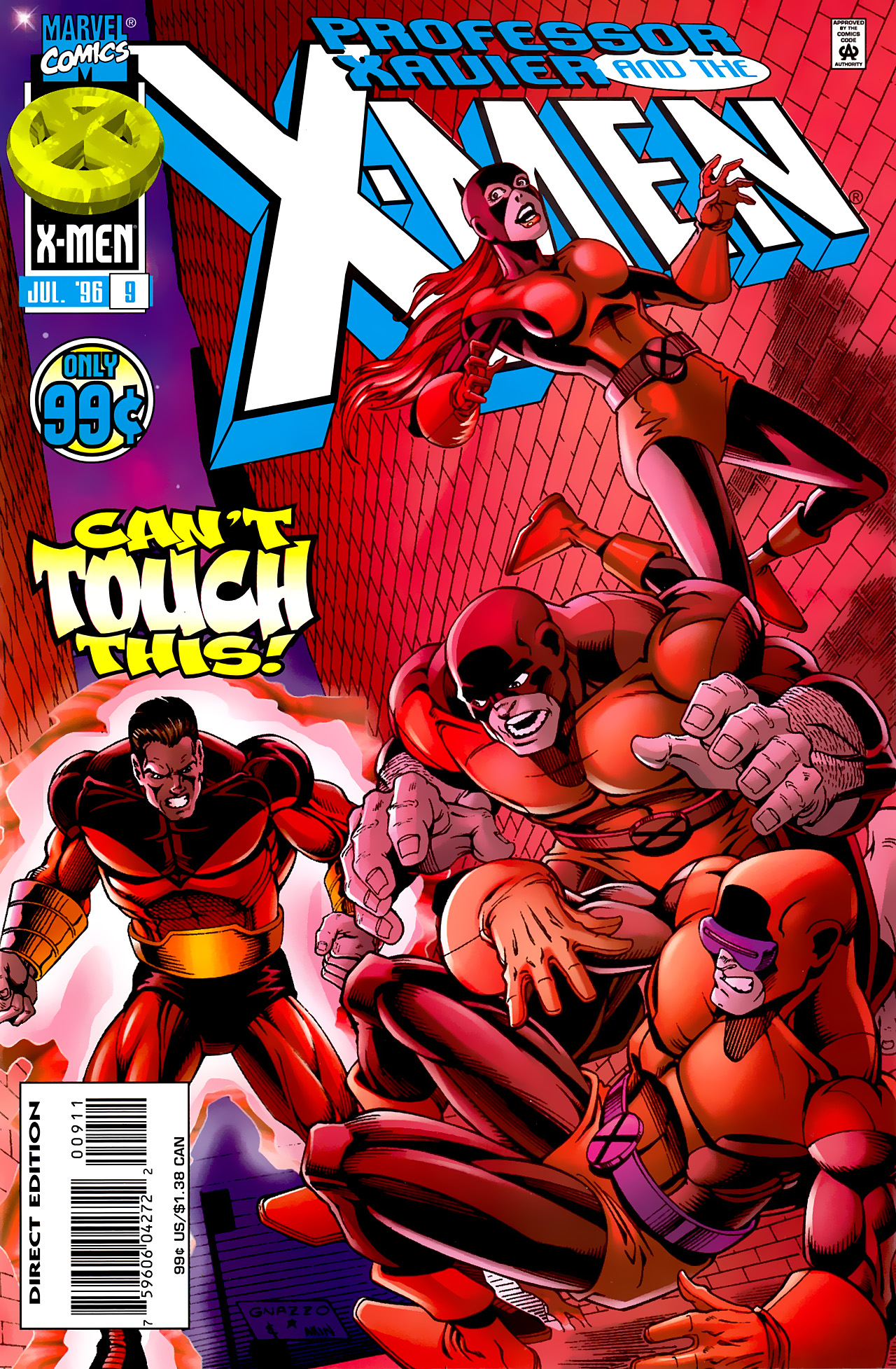 Read online Professor Xavier and the X-Men comic -  Issue #9 - 1
