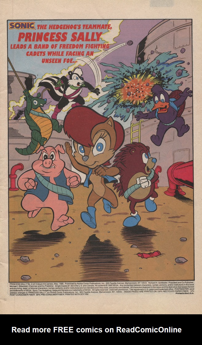 Read online Princess Sally comic -  Issue #2 - 3