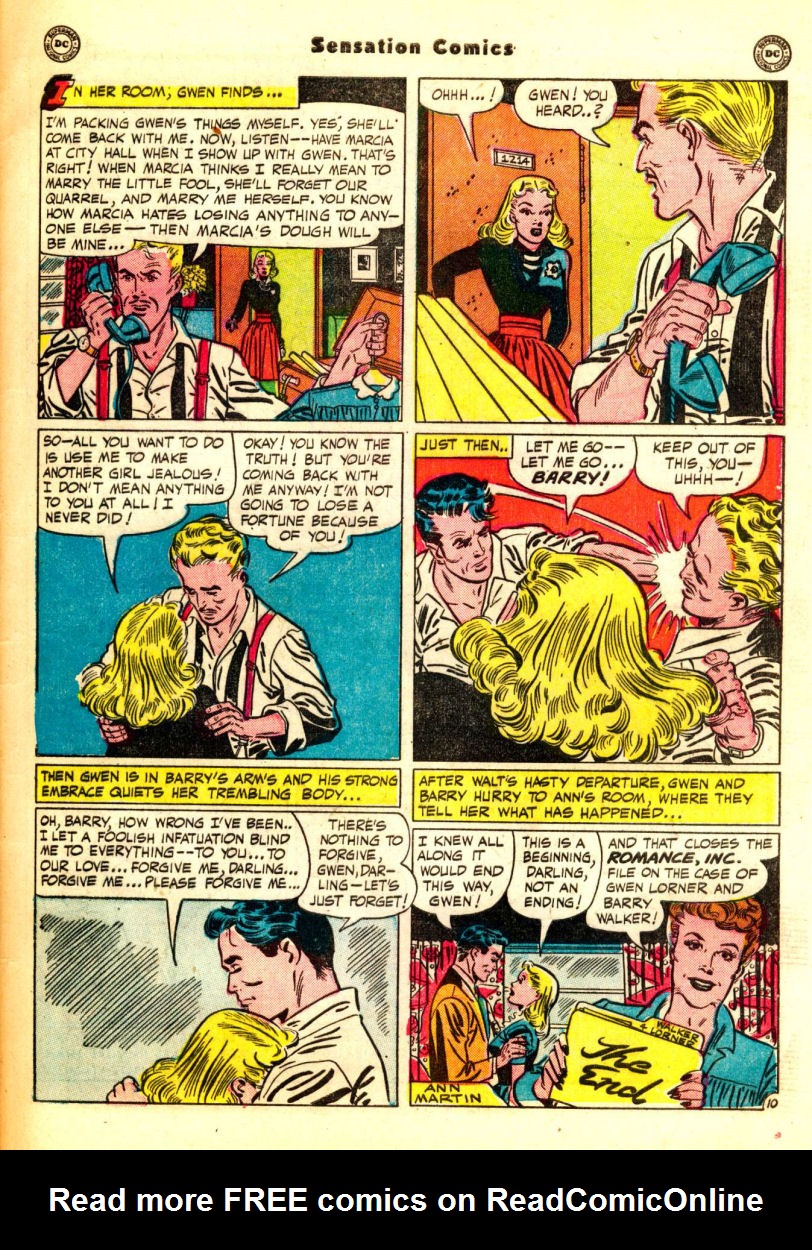 Read online Sensation (Mystery) Comics comic -  Issue #97 - 49