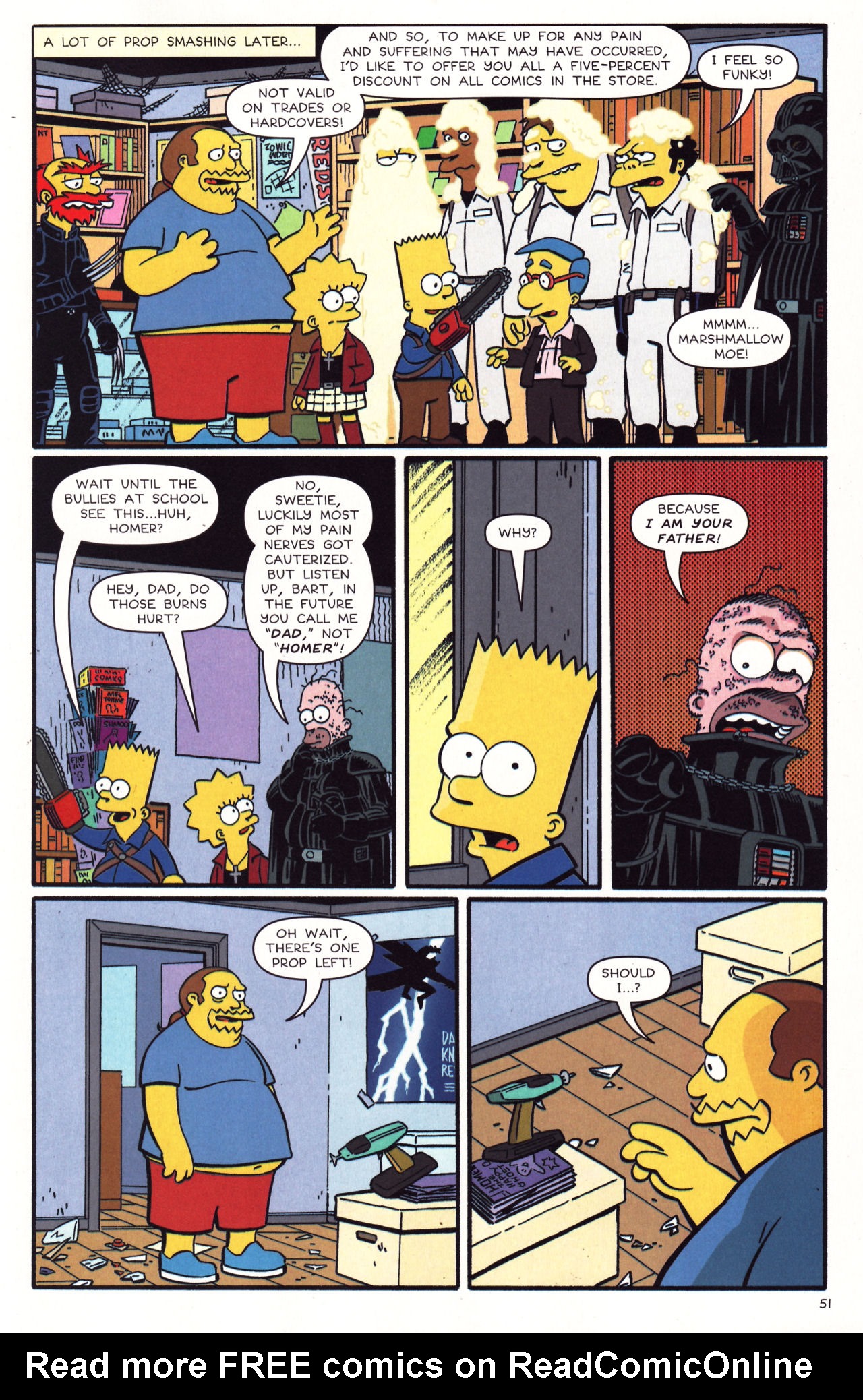 Read online Treehouse of Horror comic -  Issue #13 - 52