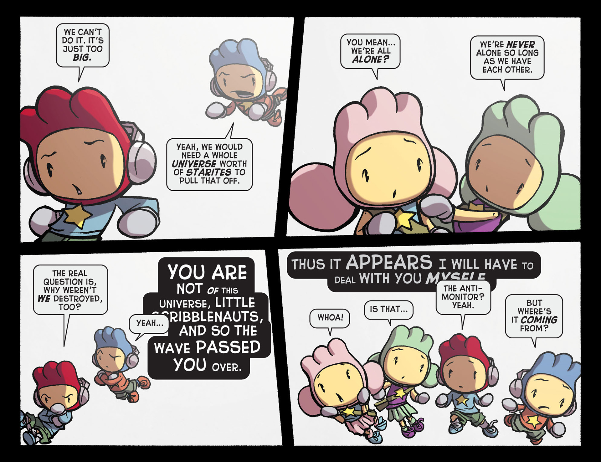 Read online Scribblenauts Unmasked: A Crisis of Imagination comic -  Issue #18 - 5