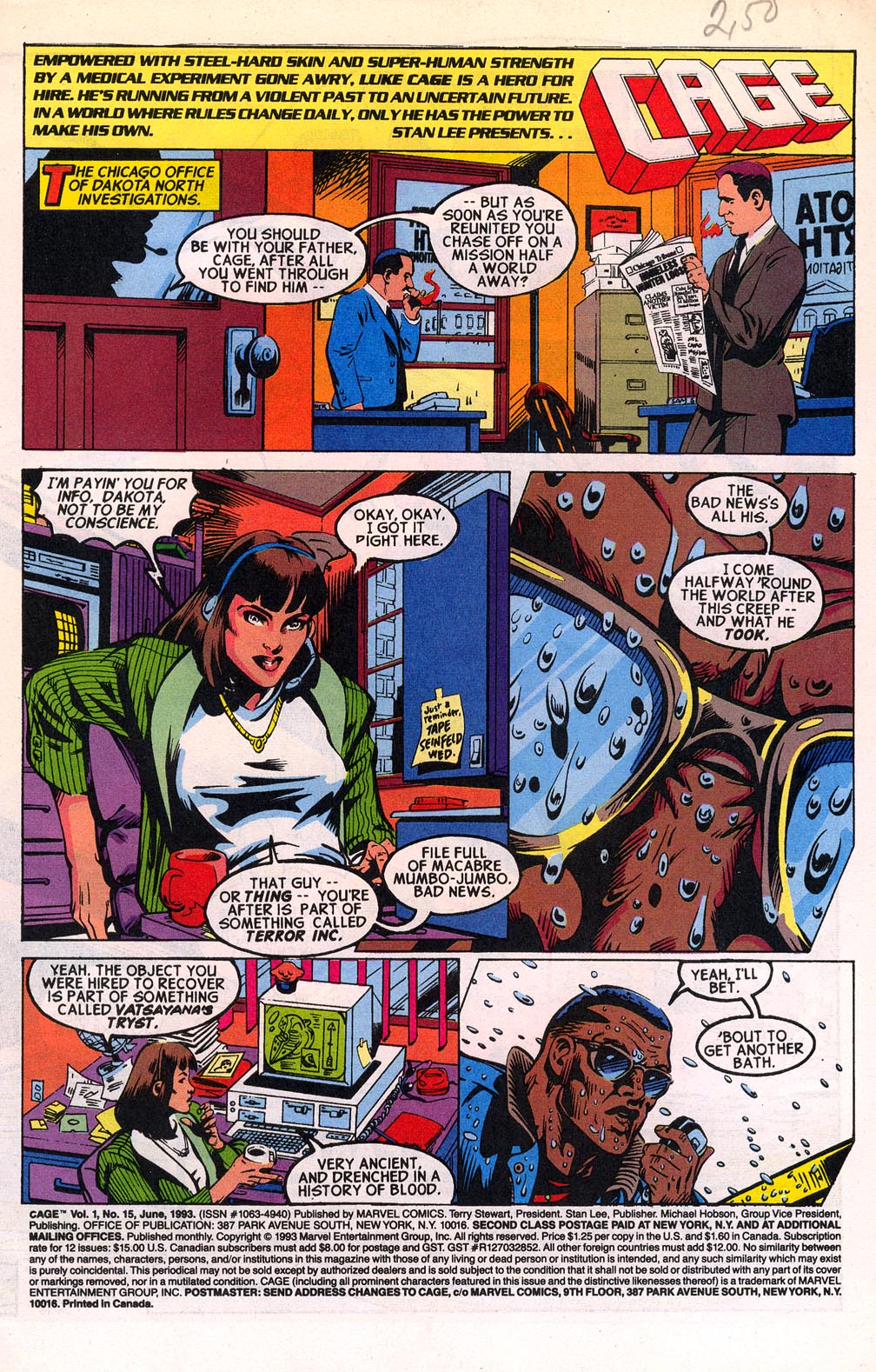 Read online Cage (1992) comic -  Issue #15 - 2