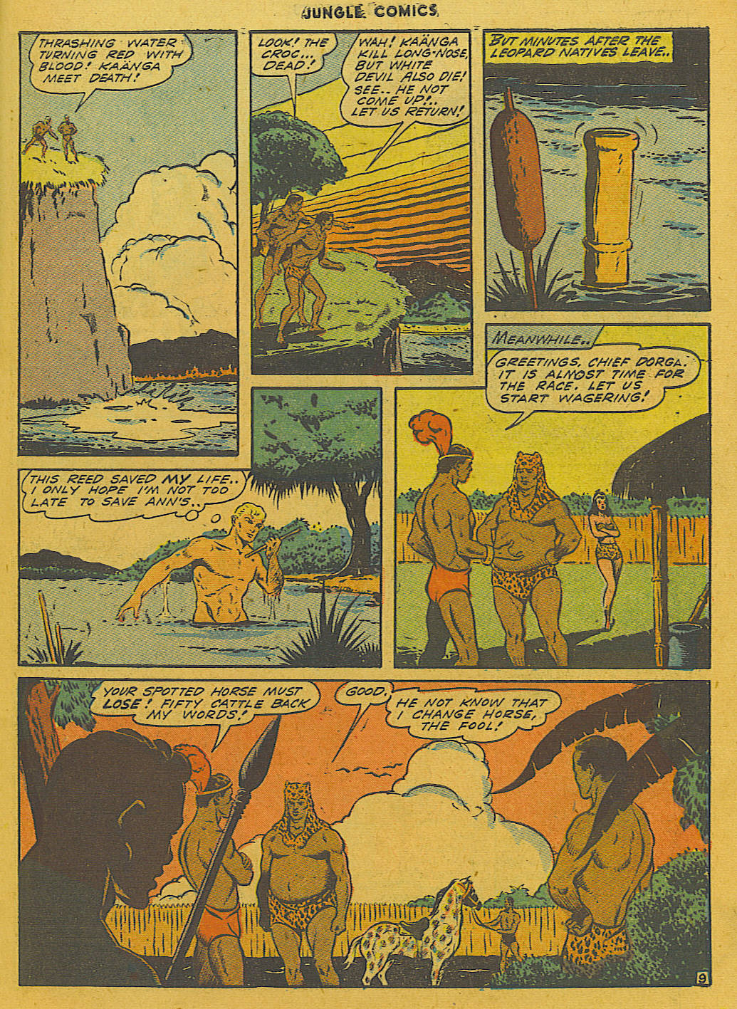 Read online Jungle Comics comic -  Issue #50 - 11