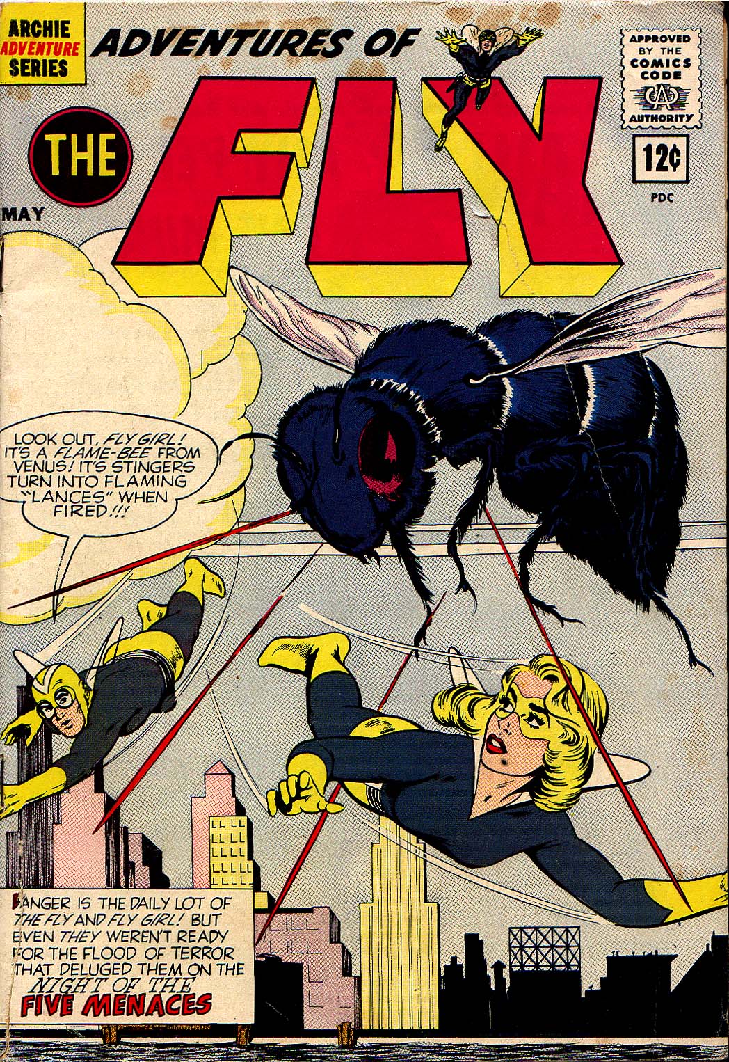 Read online Adventures of the Fly comic -  Issue #19 - 1