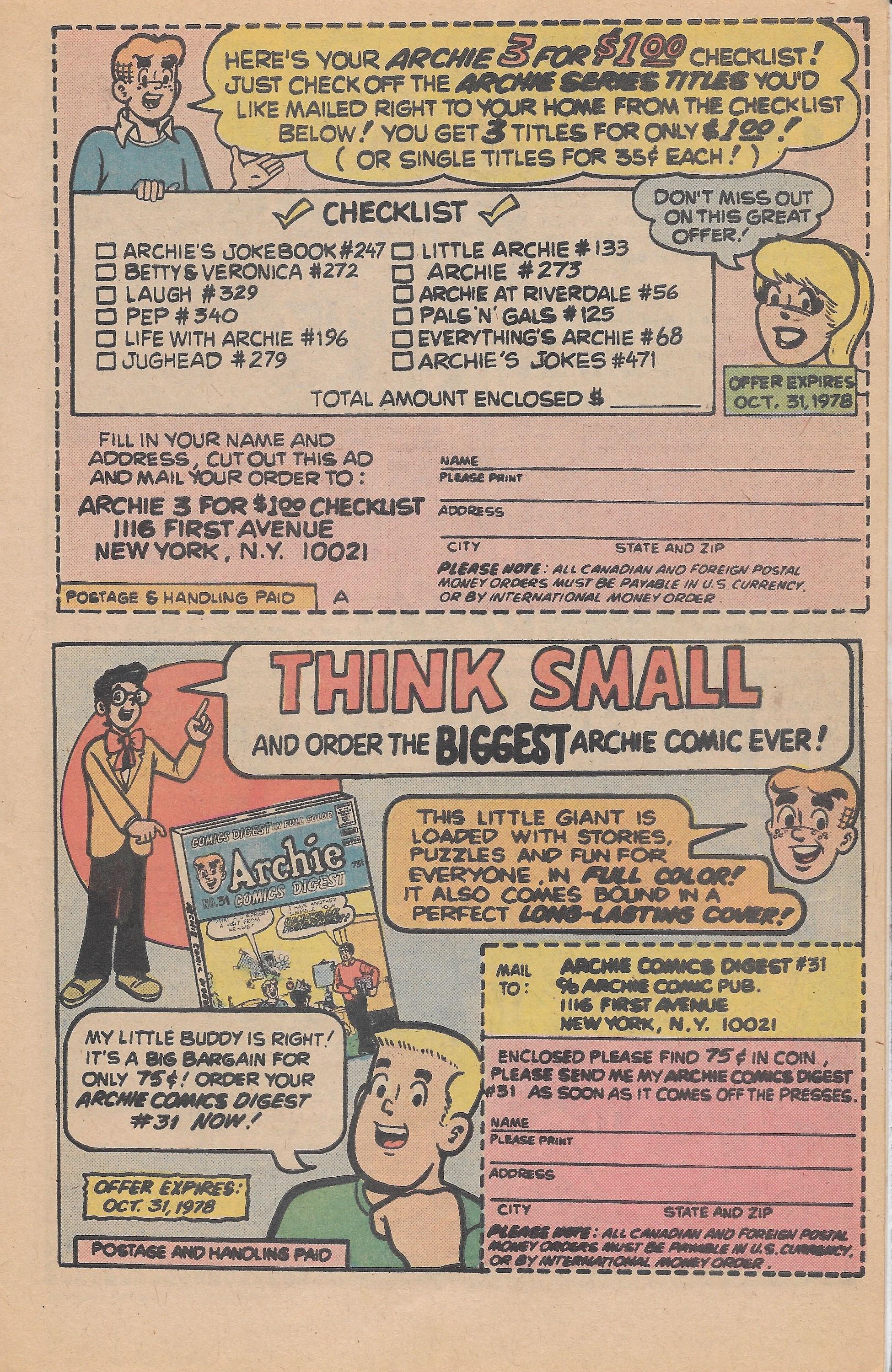 Read online Everything's Archie comic -  Issue #67 - 27