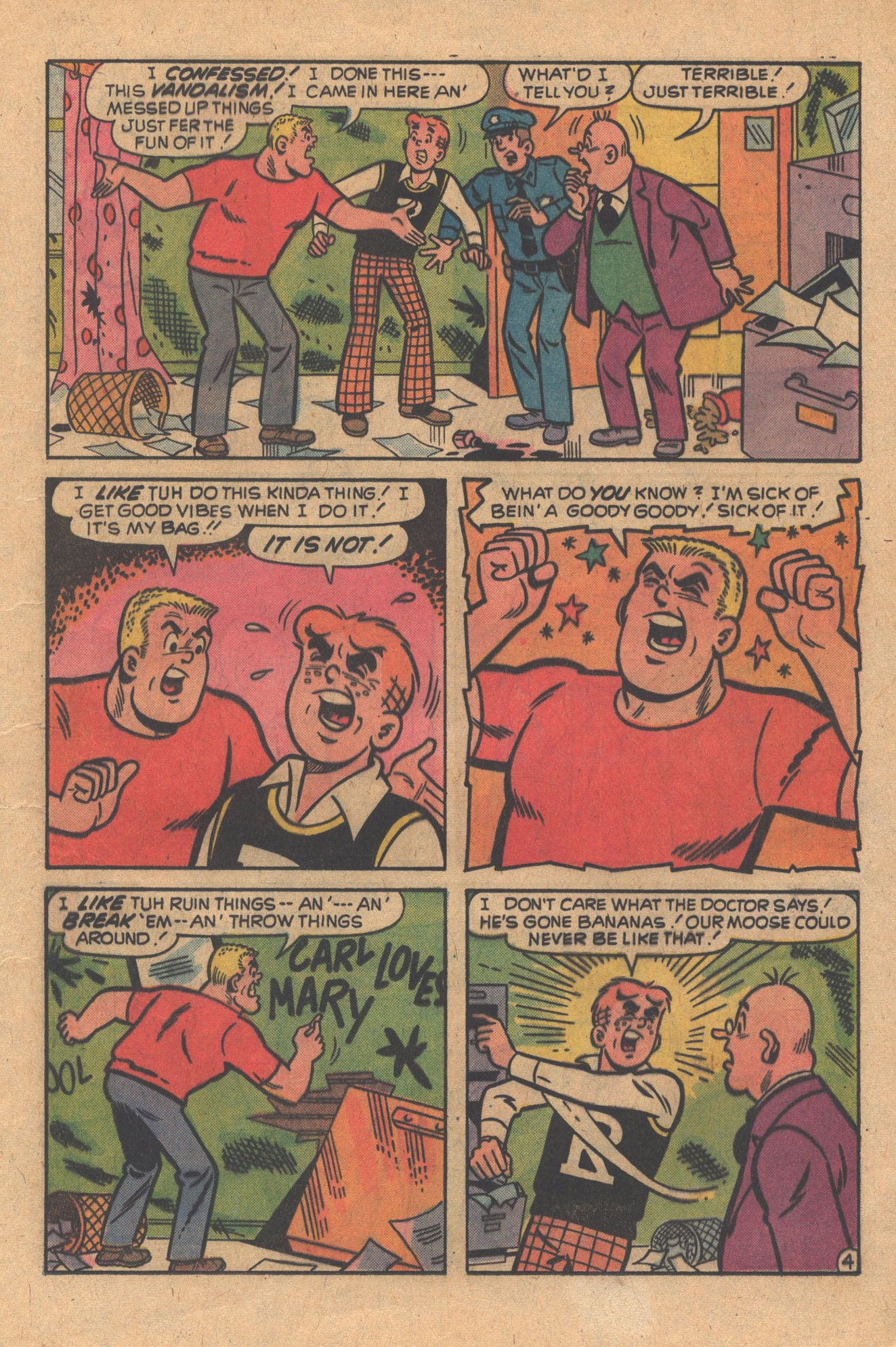 Read online Archie at Riverdale High (1972) comic -  Issue #15 - 17