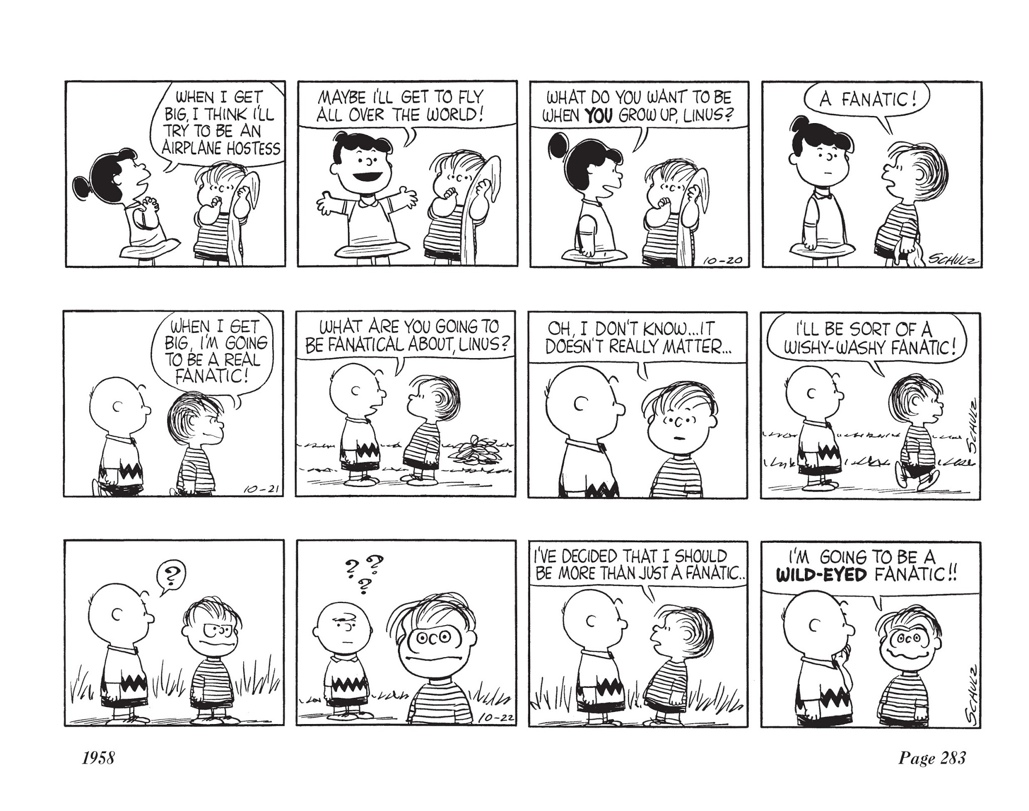 Read online The Complete Peanuts comic -  Issue # TPB 4 - 297