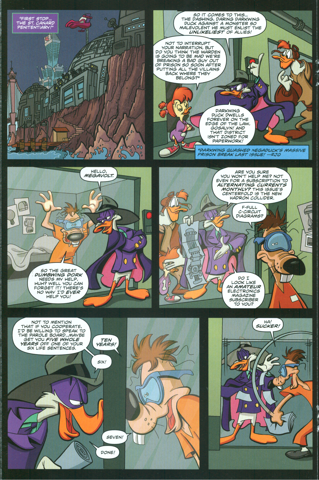 Read online Disney Darkwing Duck comic -  Issue #4 - 18