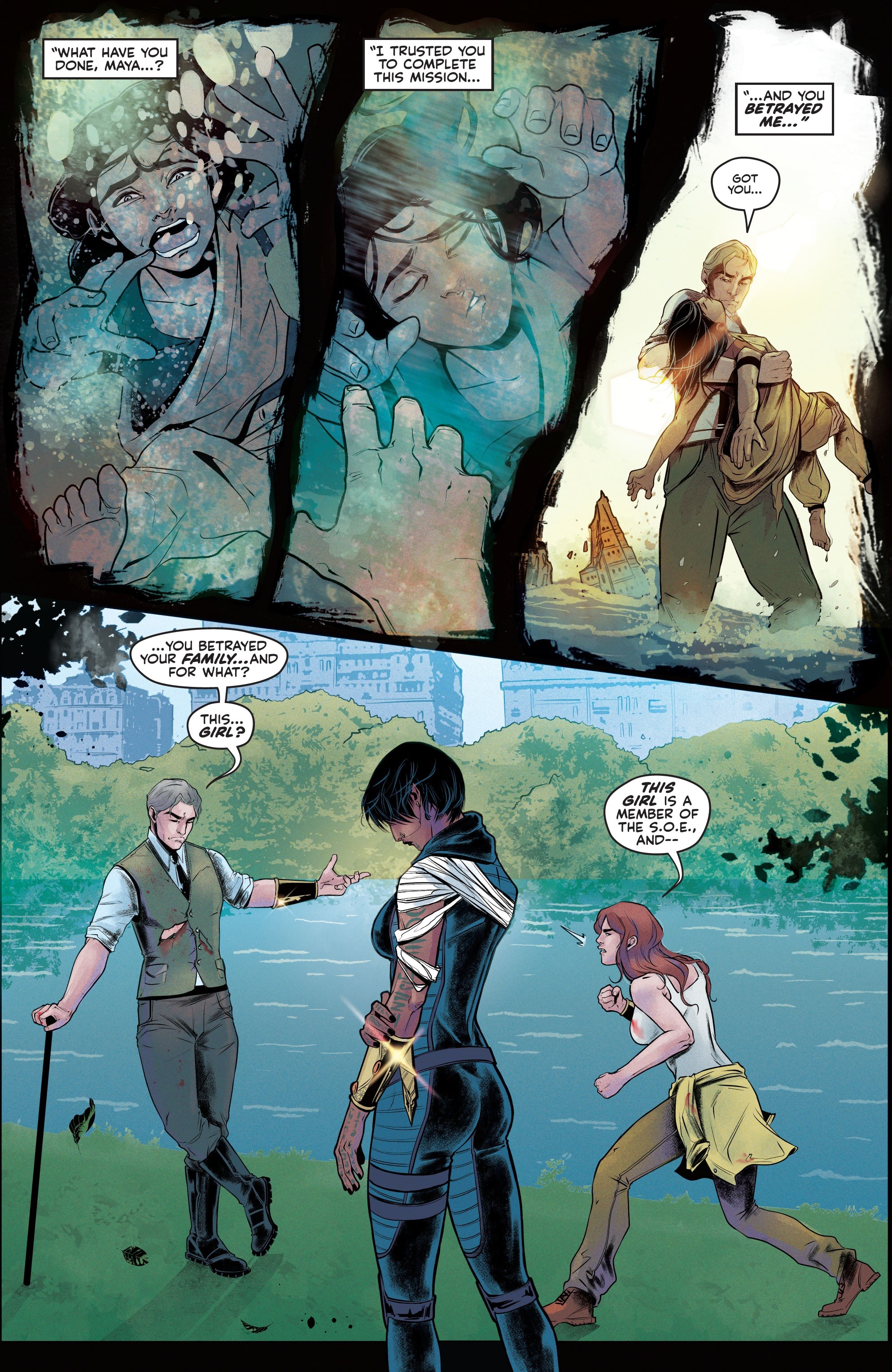 Read online Artemis and the Assassin comic -  Issue #5 - 3