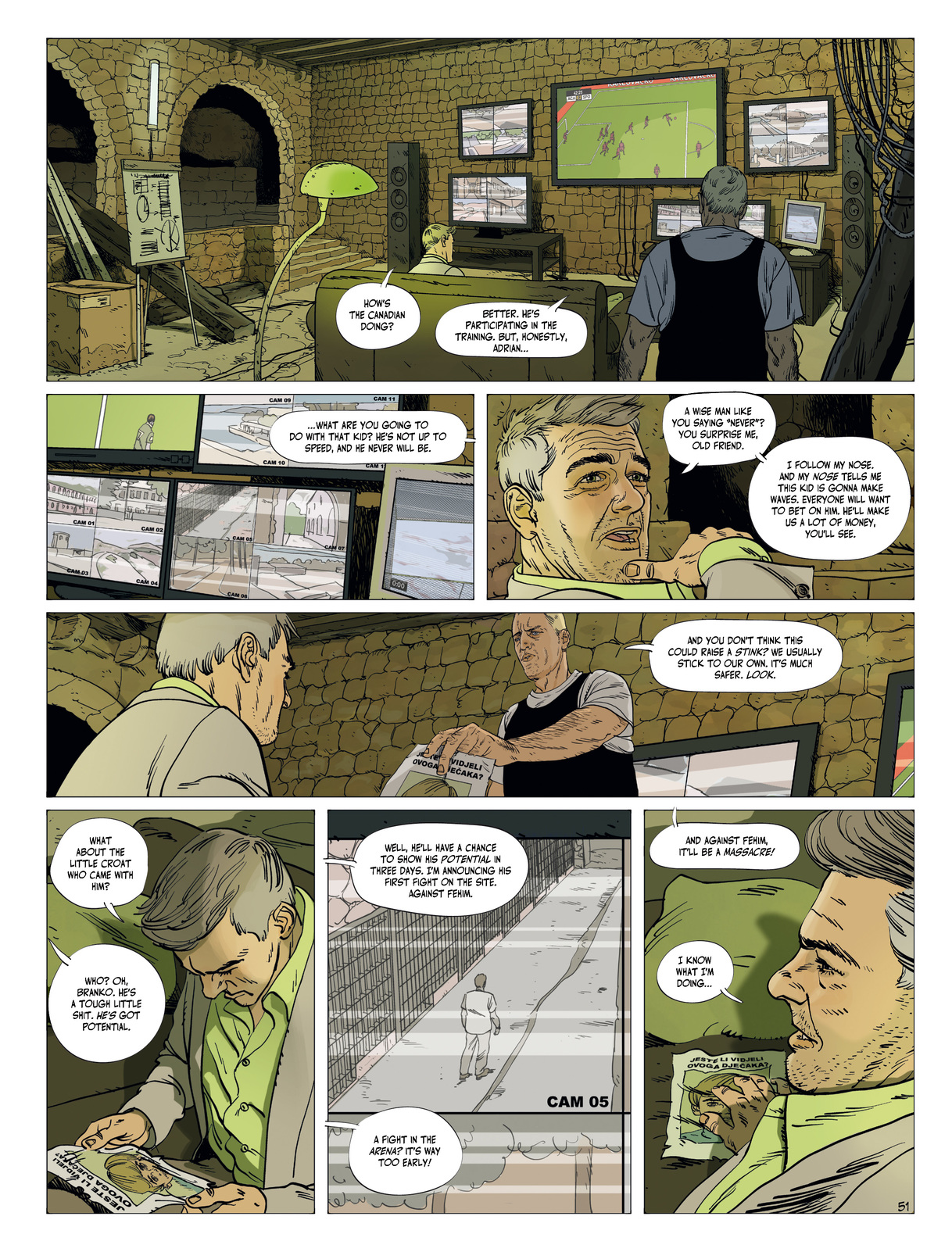 Read online Balkans Arena comic -  Issue #1 - 56