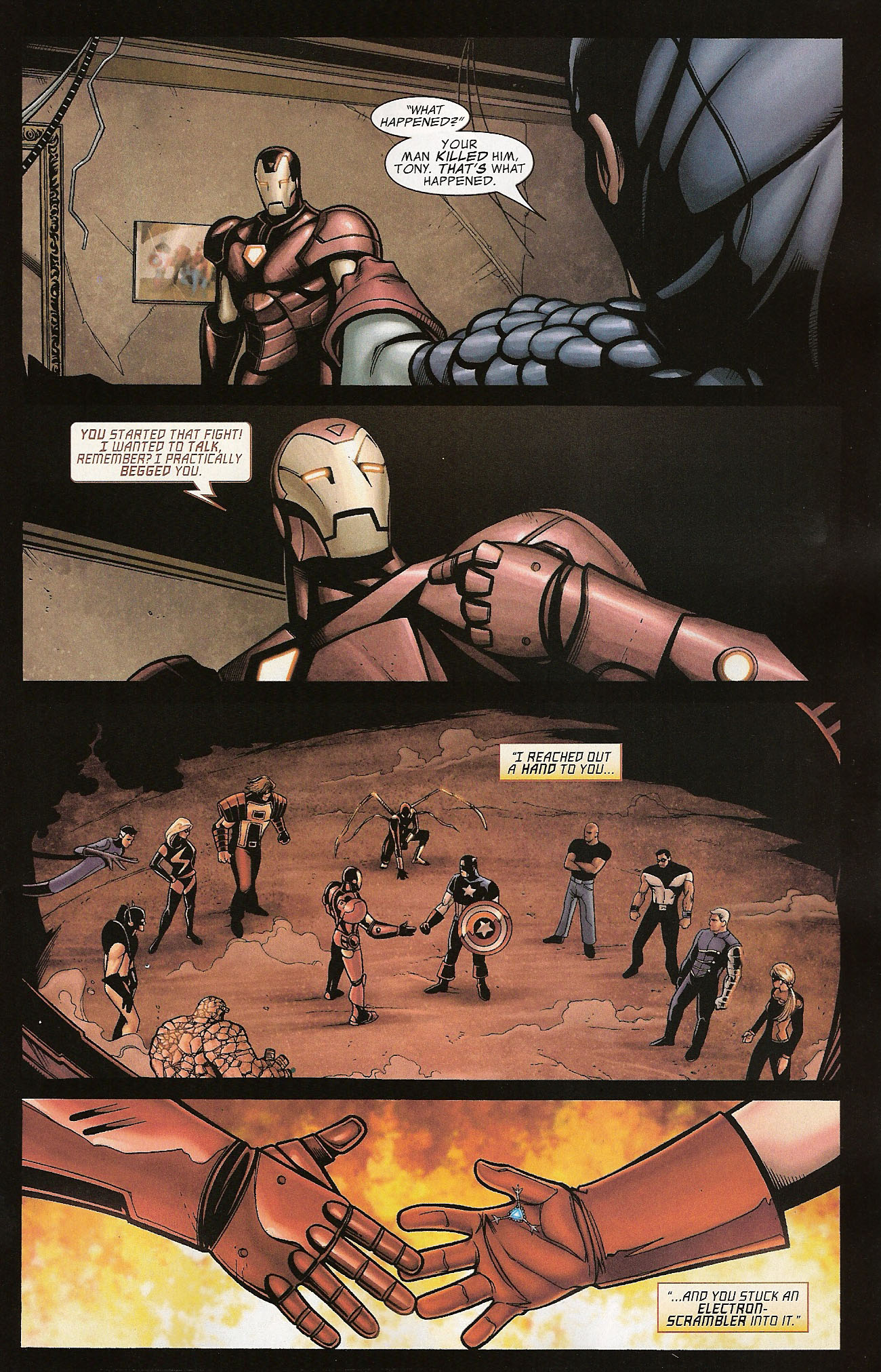 Read online Iron Man/Captain America: Casualties of War comic -  Issue # Full - 9