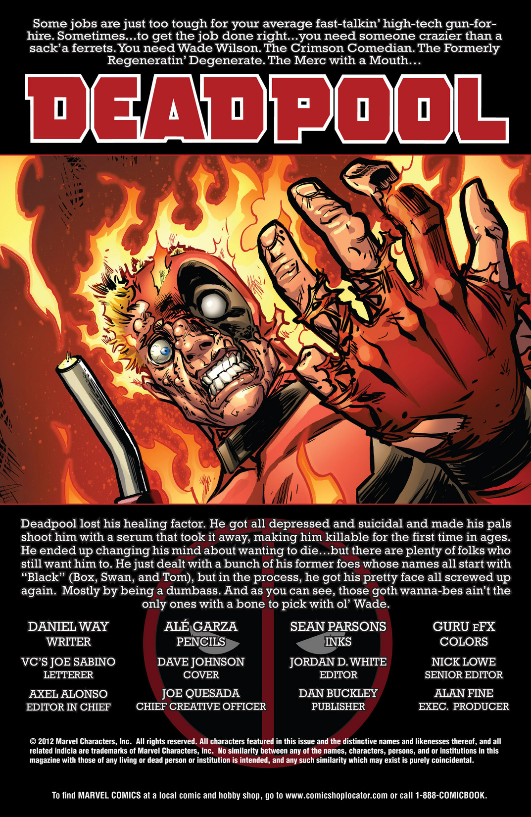 Read online Deadpool (2008) comic -  Issue #61 - 2