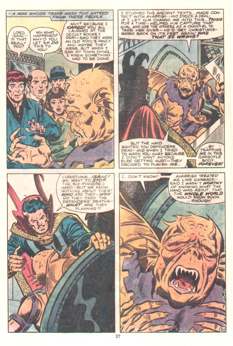 Read online The Defenders (1972) comic -  Issue #94 - 22