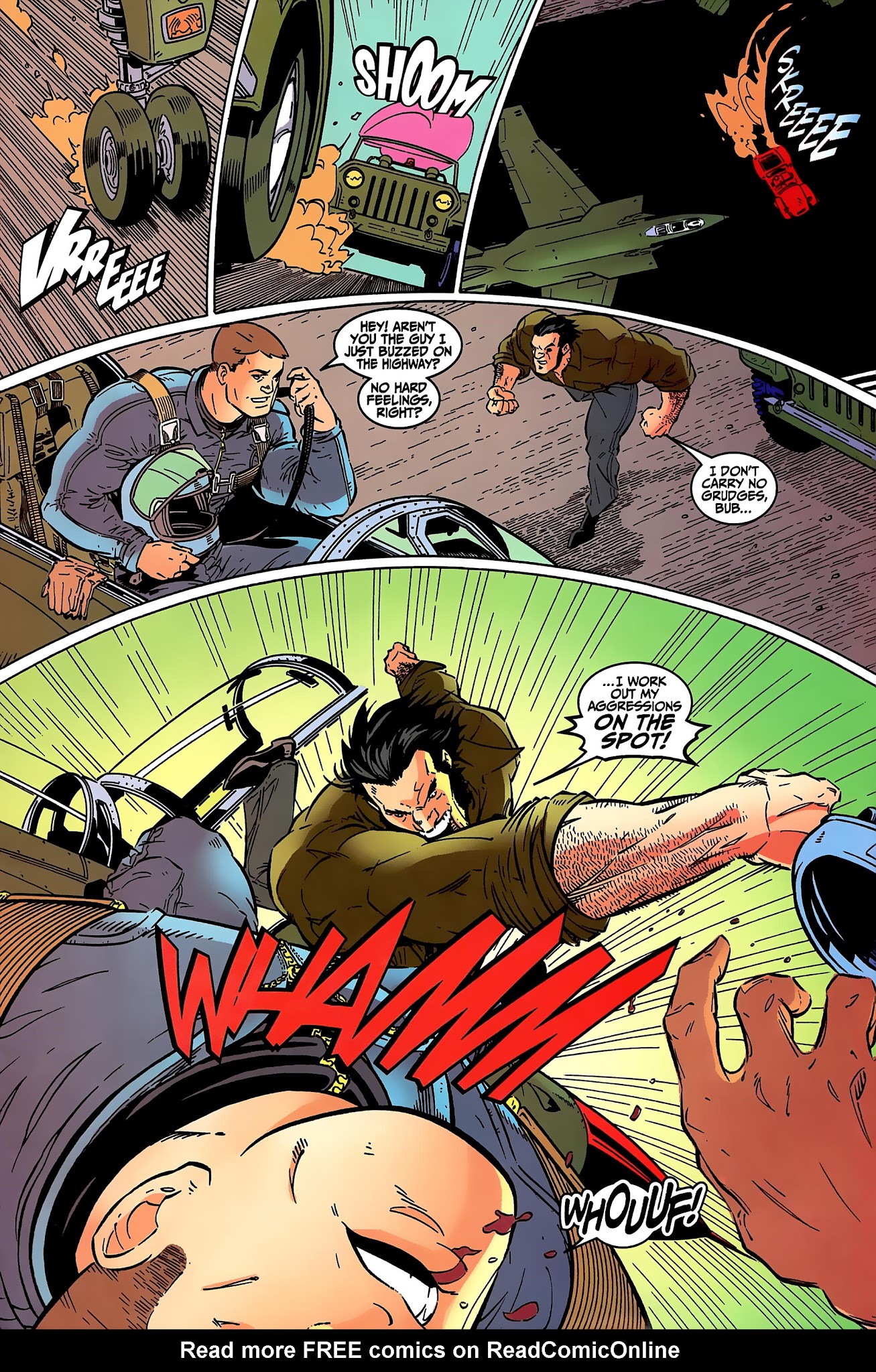 Read online Before the Fantastic Four: Ben Grimm and Logan comic -  Issue #1 - 6