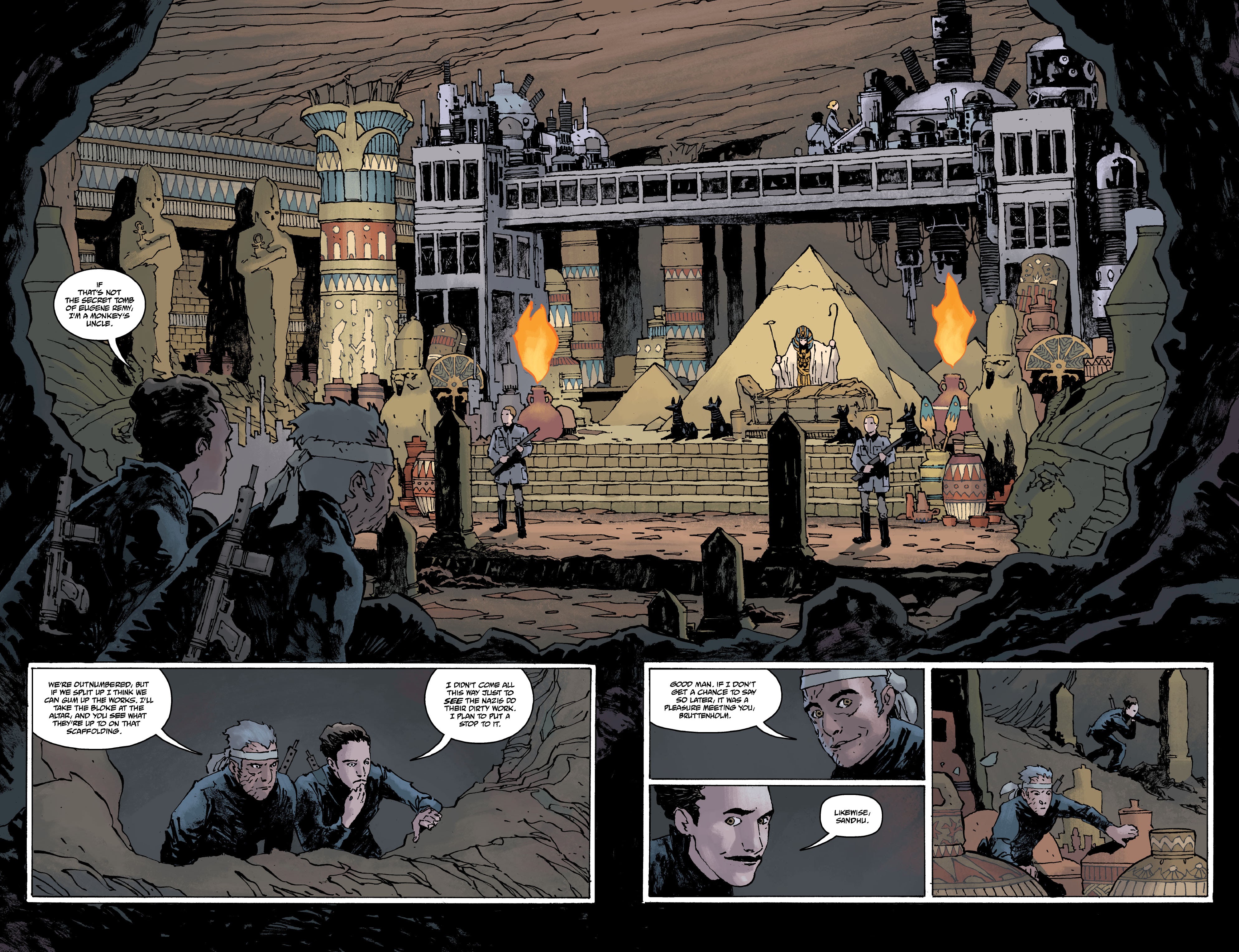 Read online Hellboy Universe: The Secret Histories comic -  Issue # TPB (Part 1) - 100