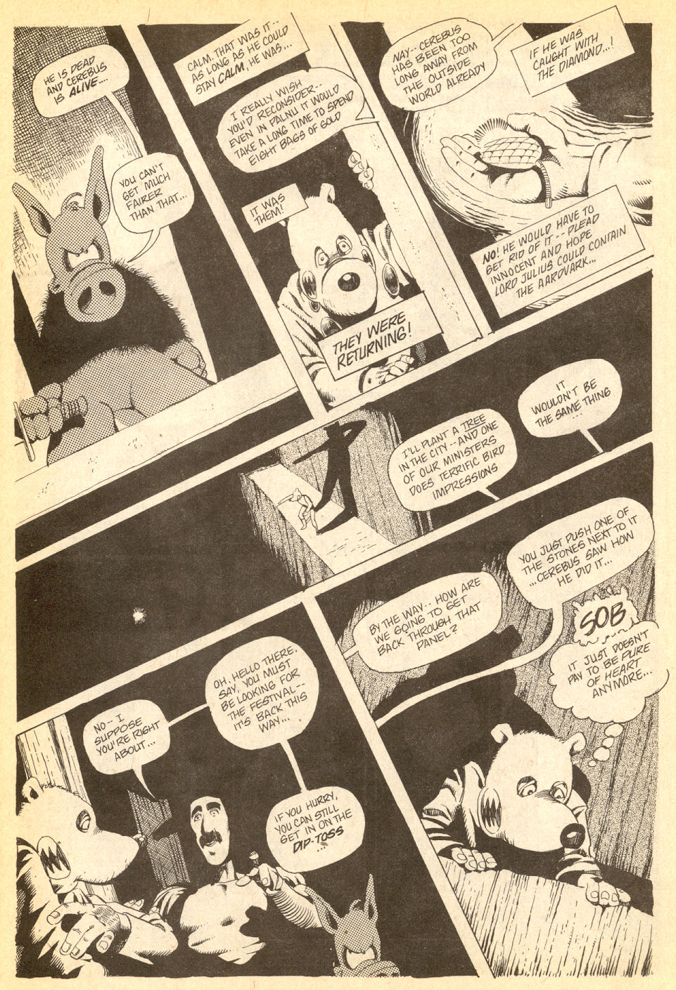 Read online Cerebus comic -  Issue #16 - 22