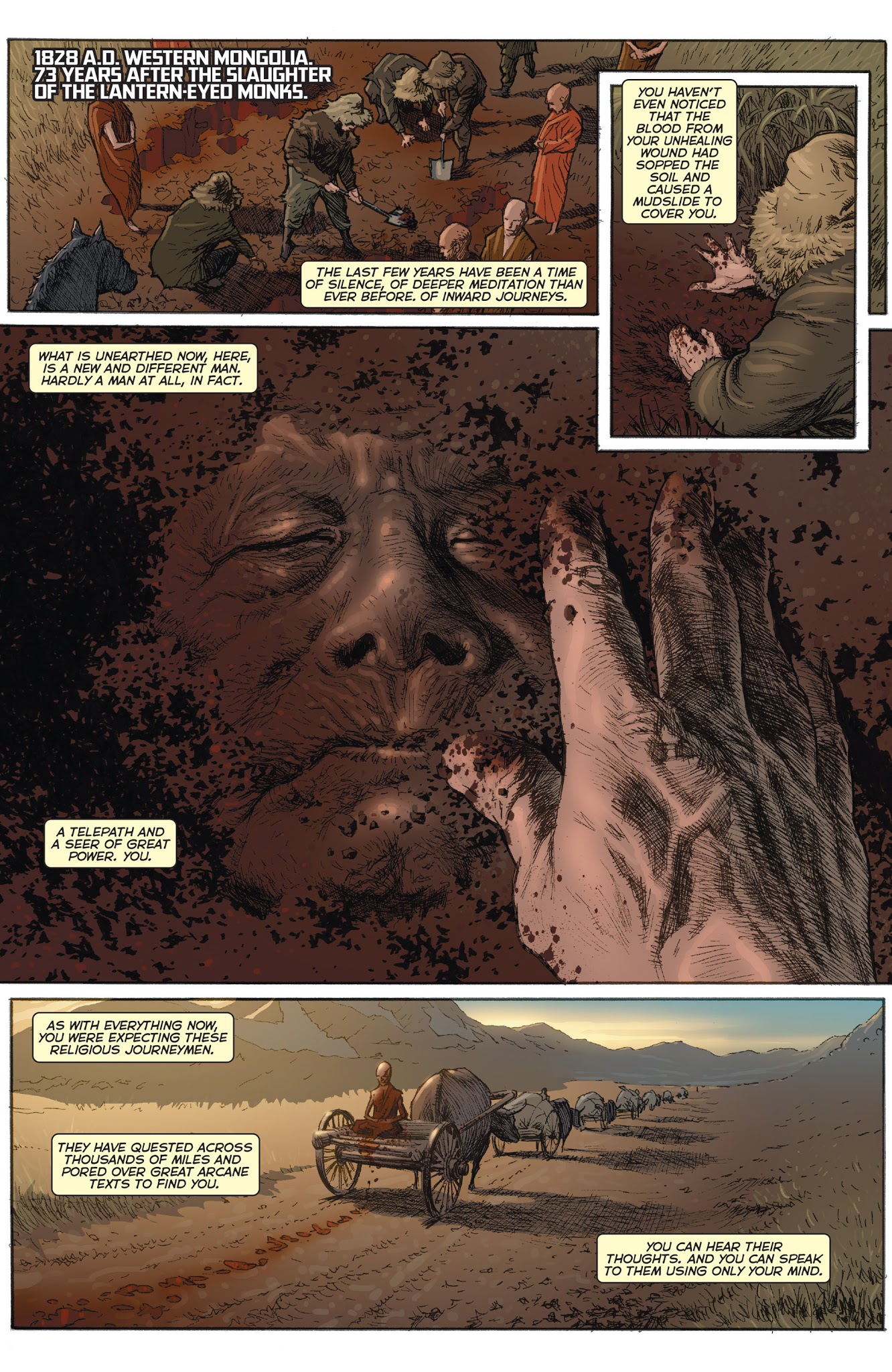 Read online Harbinger: Bleeding Monk comic -  Issue # Full - 18