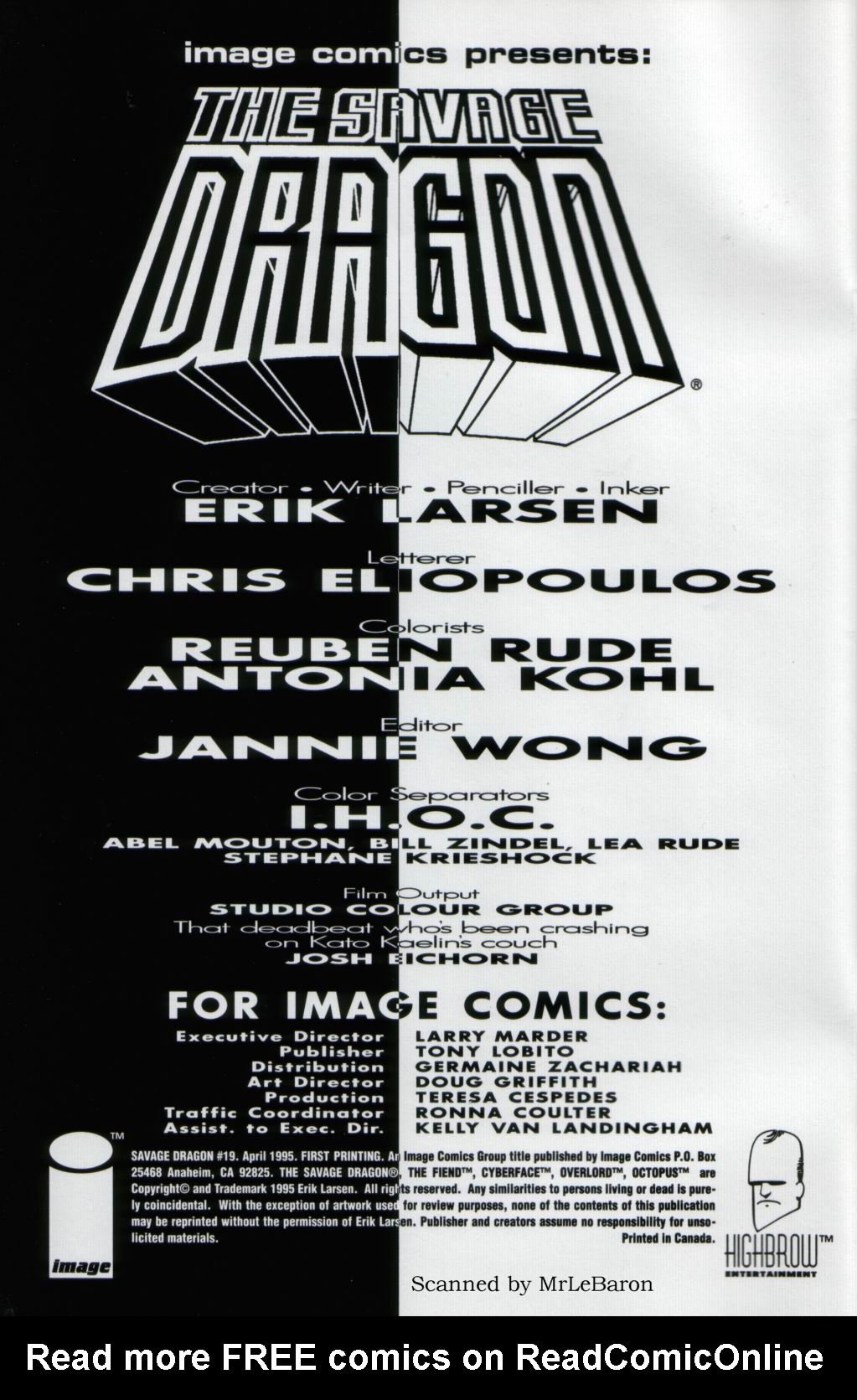 Read online The Savage Dragon (1993) comic -  Issue #19 - 2