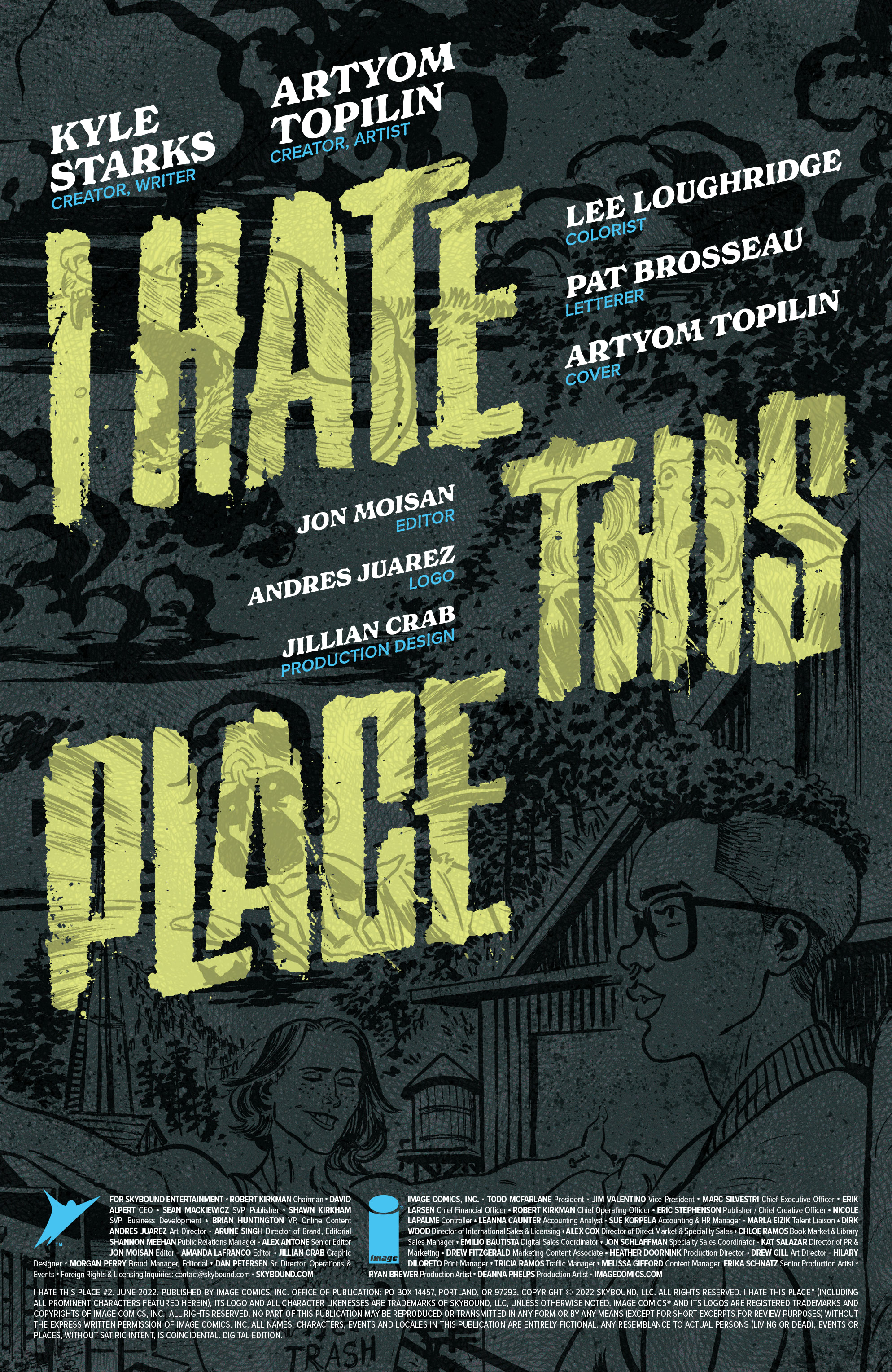 Read online I Hate This Place comic -  Issue #2 - 2